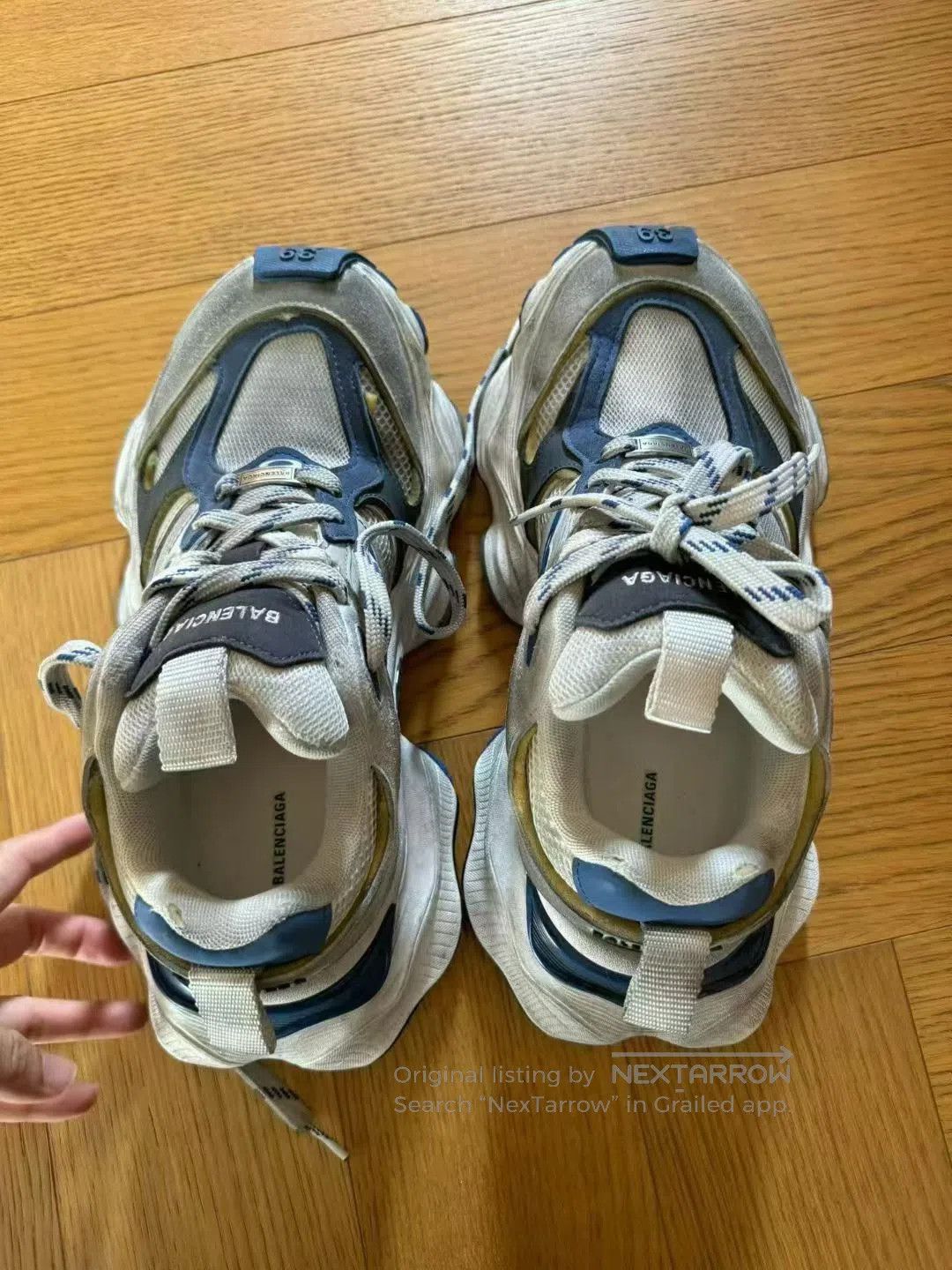 Balenciaga Balenciaga Distressed Cargo Sneakers. Size US 6 / EU 39 - 2 Thumbnail