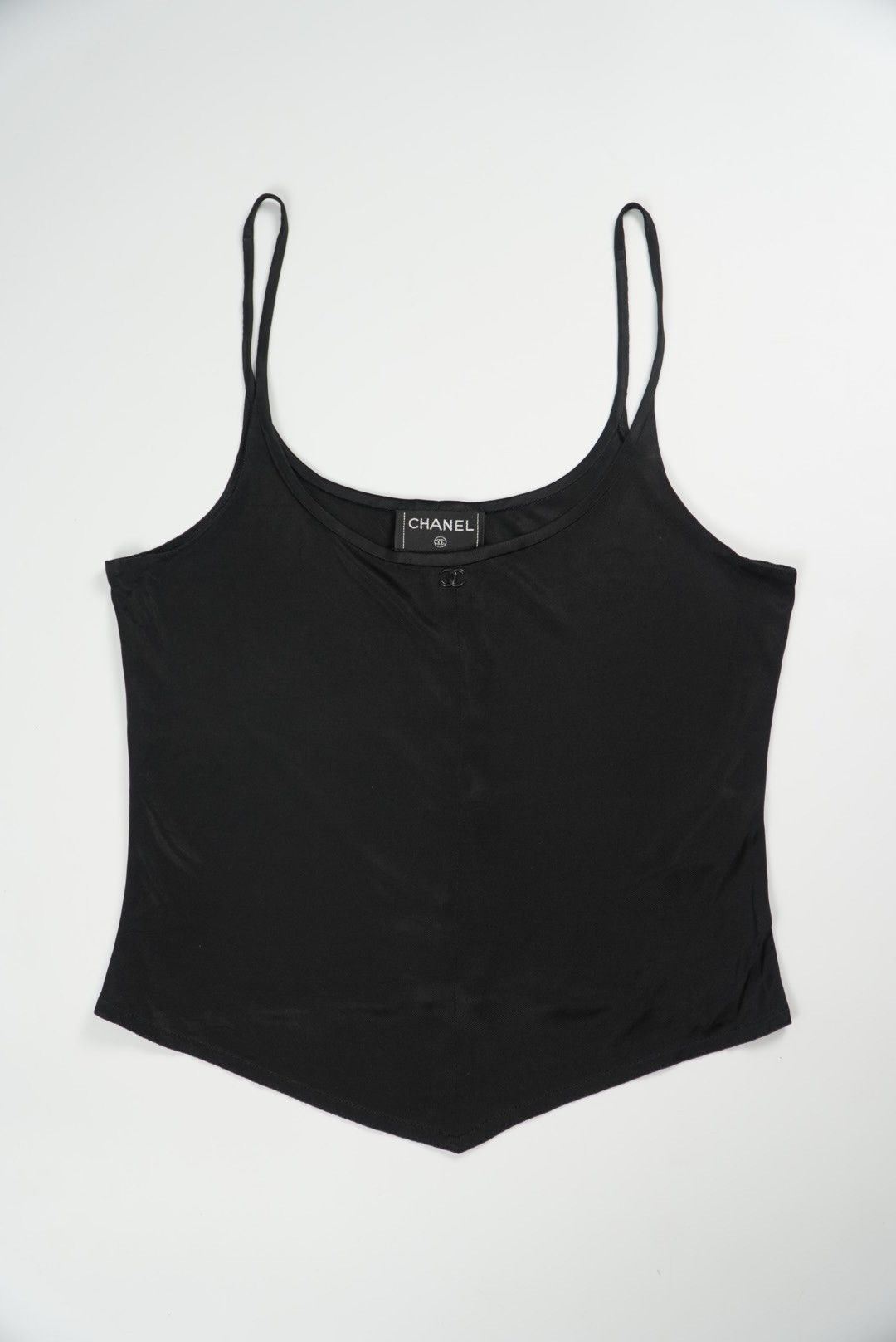 Chanel Chanel Black Tank Top Size S / US 4 / IT 40 - 1 Thumbnail