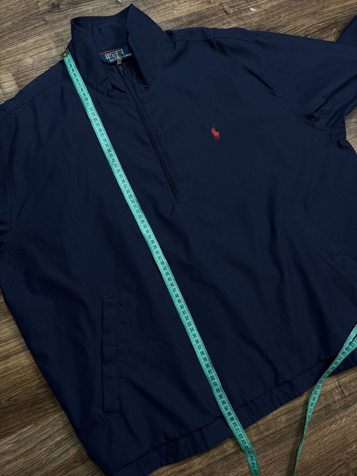 Polo Ralph Lauren × Ralph Lauren Polo Ralph Lauren Vintage Baggy Nylon Anorak Track Jacket Size US L / EU 52-54 / 3 - 6 Thumbnail