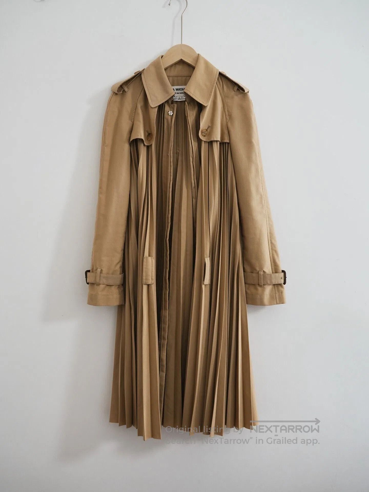 Junya Watanabe Junya Watanabe Pleated Trench Coat. Size S / US 4 / IT 40 - 3 Thumbnail