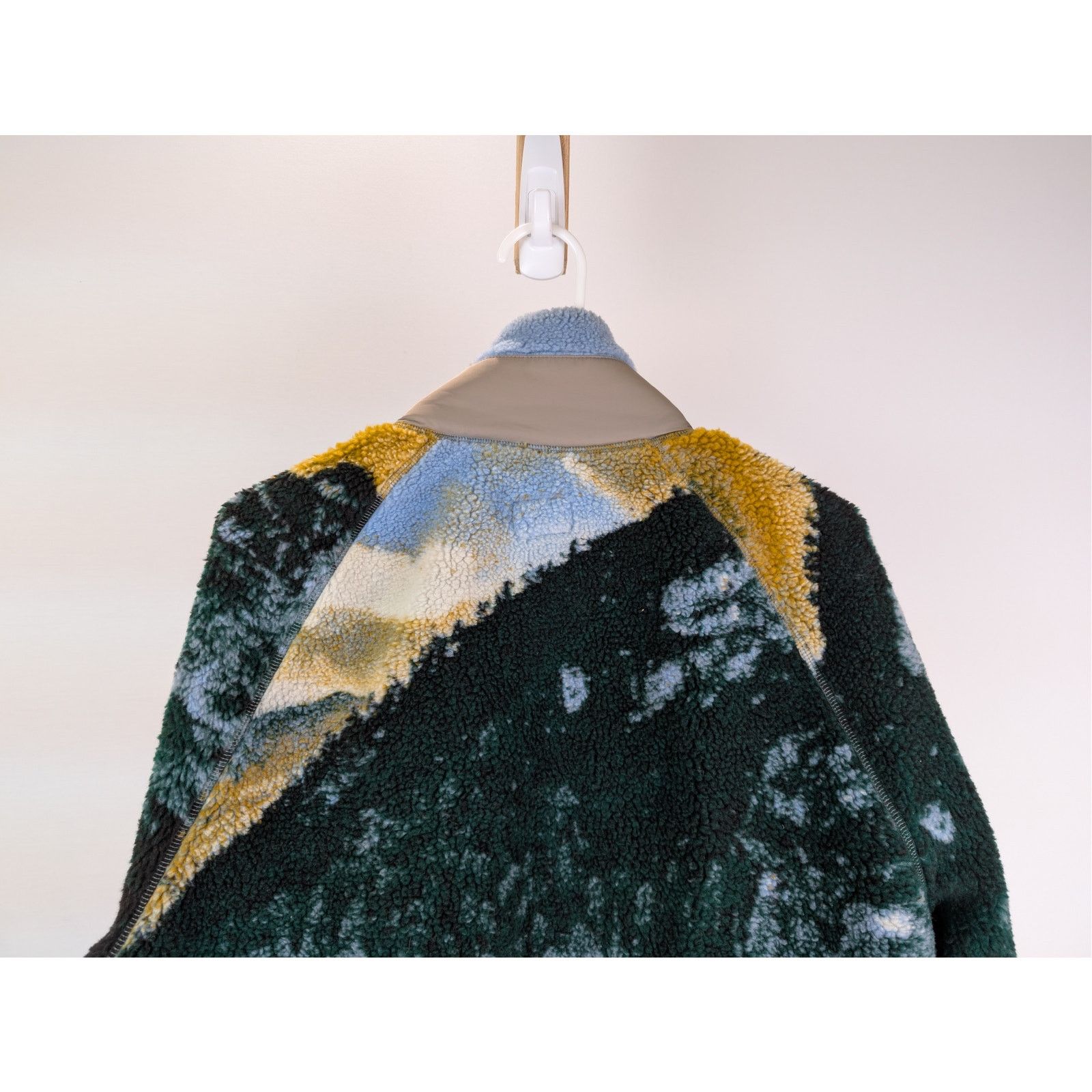Todd Snyder o1rshd1 CC20 outdoor scenic print borg full zip jacket Size US S / EU 44-46 / 1 - 11 Thumbnail