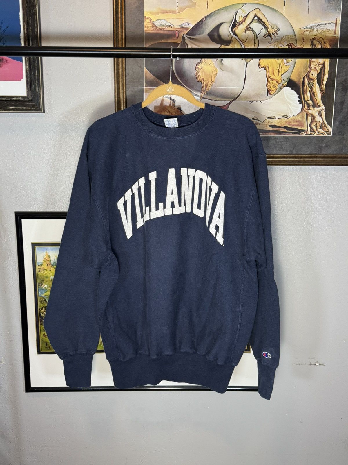 Champion Vintage Villanova Champion Reverse Weave Sweatshirt Size US XXL / EU 58 / 5 - 1 Thumbnail
