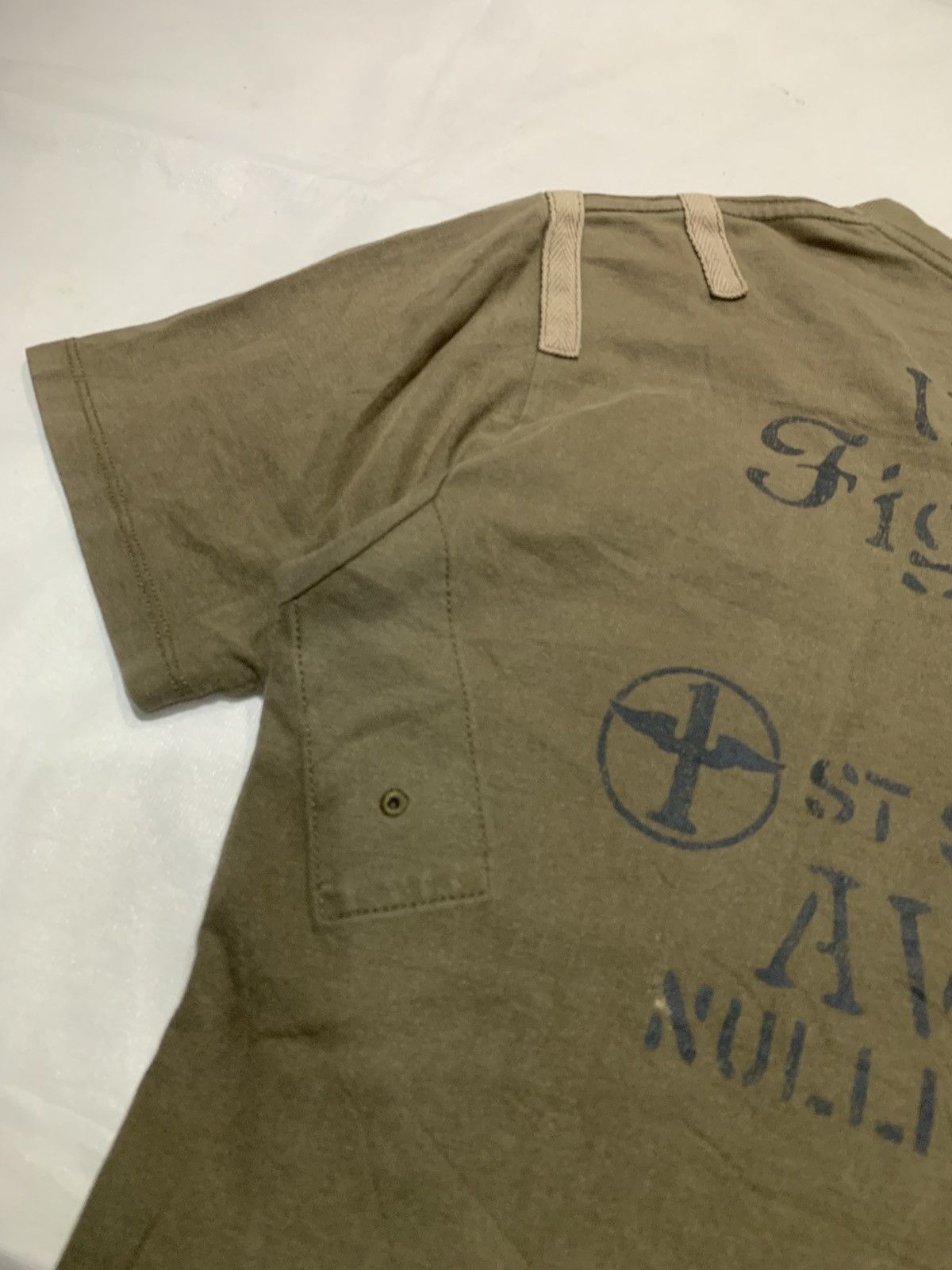 Avirex × Marithe + Francois Girbaud Vintage Avirex Pocket Patch Poem Tee Shirt Size US M / EU 48-50 / 2 - 12 Thumbnail