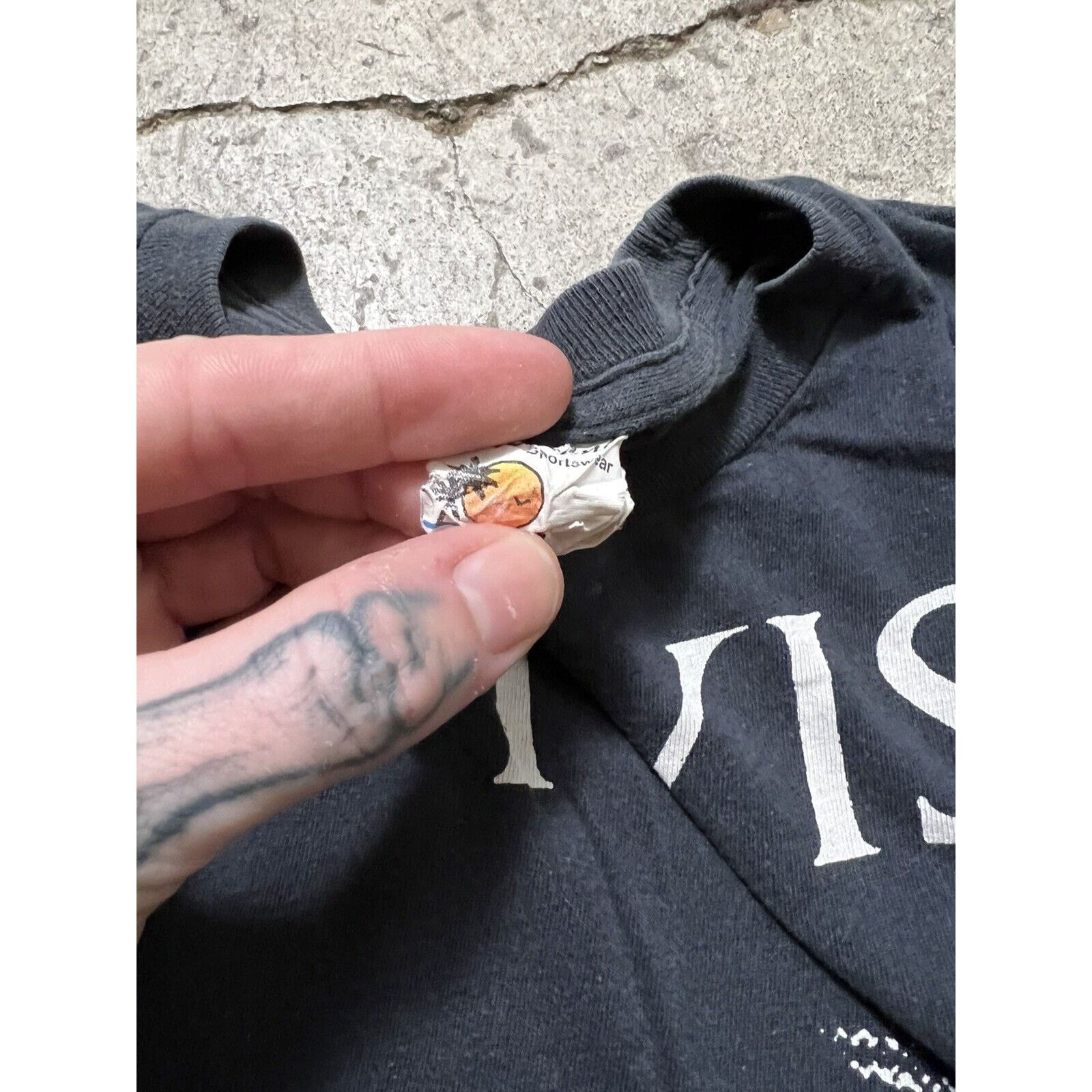 Band Tees × Vintage JOY DIVISION IAN CURTIS Live Shirt Vintage Y2K Mega Print L Size US L / EU 52-54 / 3 - 5 Thumbnail