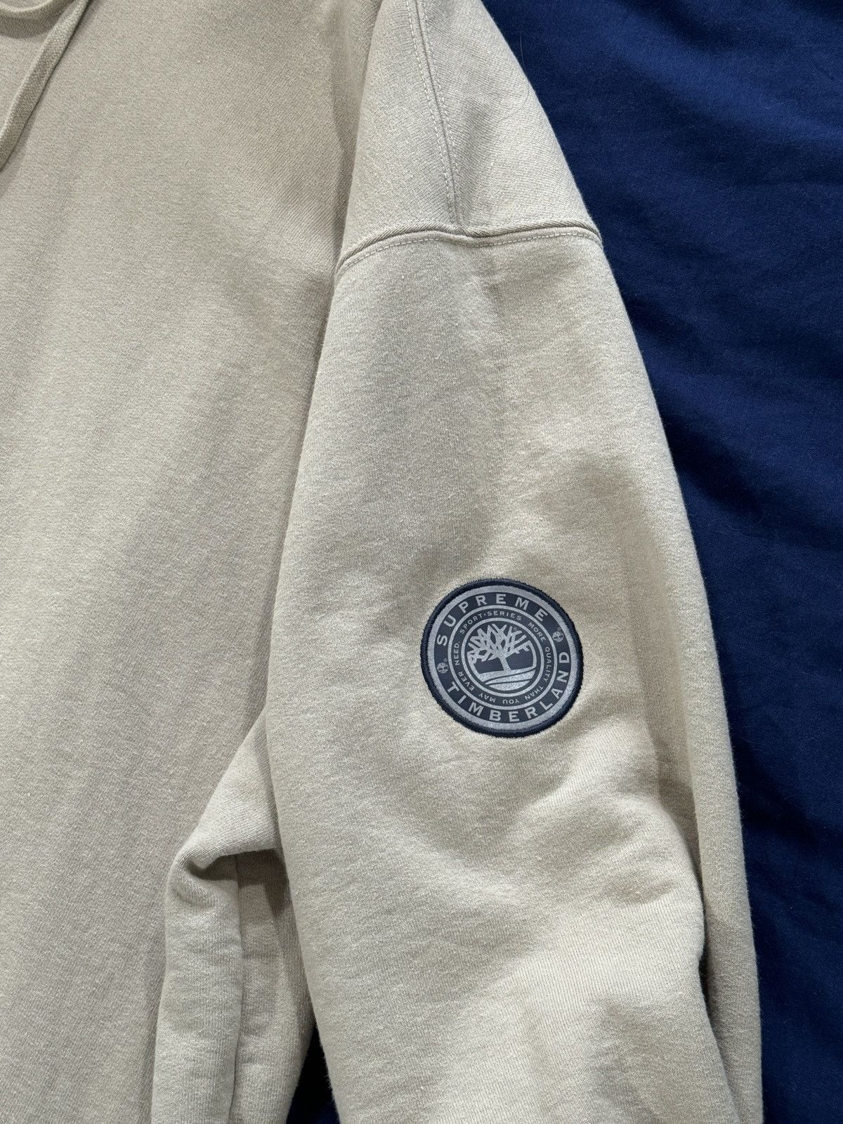 Supreme Supreme x Timberland “Taupe” Hoodie Size US L / EU 52-54 / 3 - 6 Thumbnail