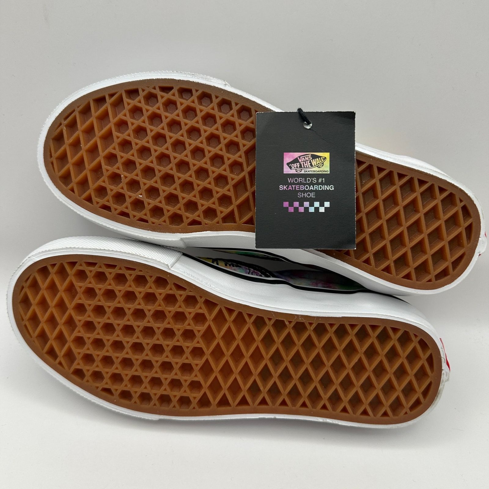 Vans VANS Men's 4 Shroom Doom Skate Slip-on Shoes Moon Sun Trippy Size US 7 / EU 40 - 3 Thumbnail