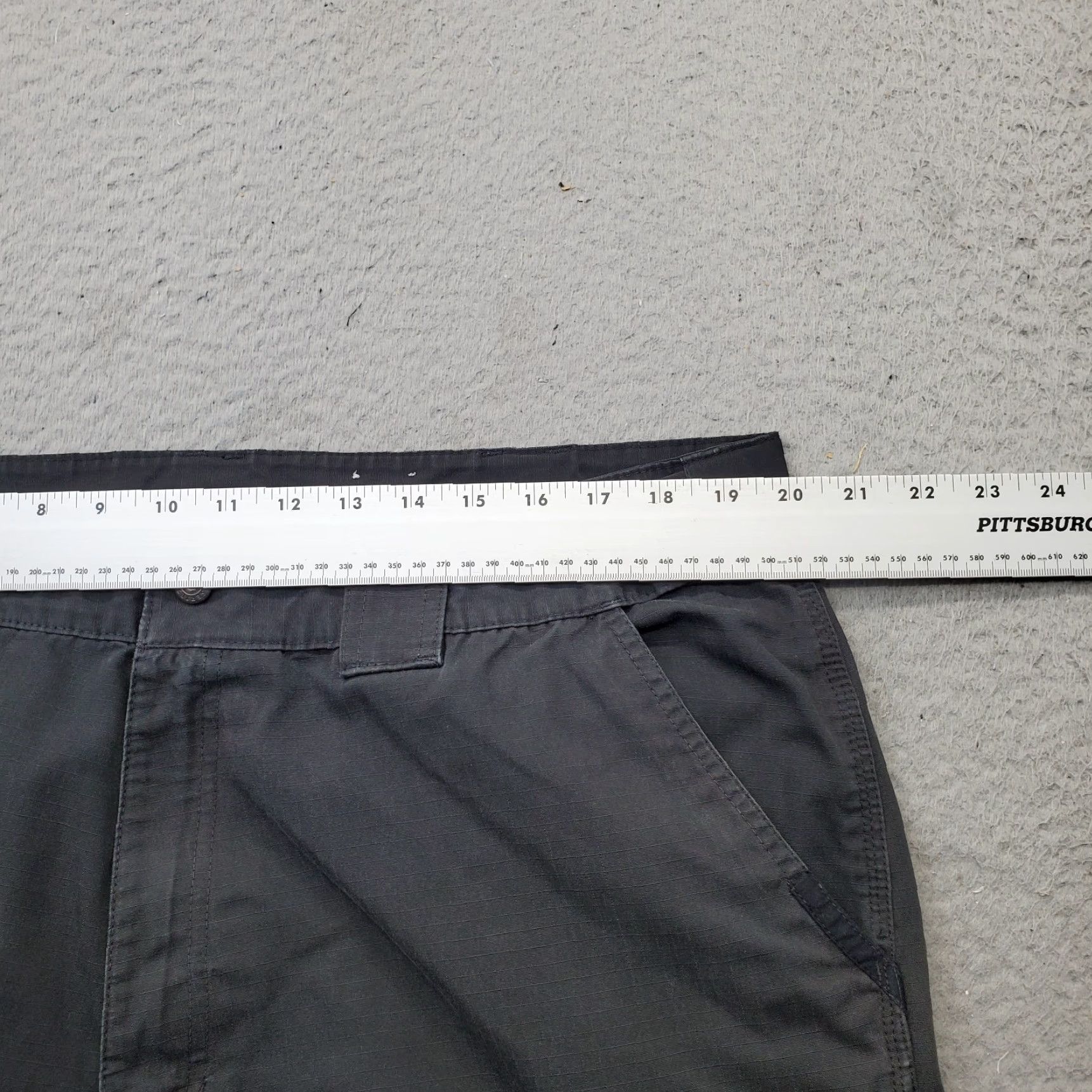 Vintage 5.11 Tactical Cargo Pants Mens XL Black Flex Fire Hose Work Double Knee Pants Mens XL Black Cargo Fit: Regular Inseam 31" Waist 40" Size US 36 / EU 52 - 6 Thumbnail