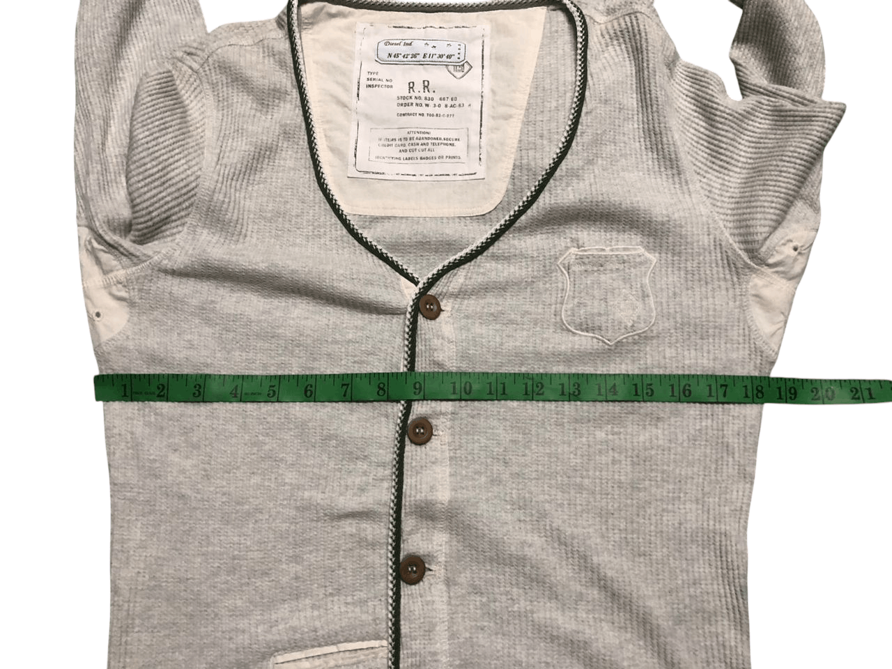 Diesel × Diesel Black Gold Diesel Buttoned Cardigan Size US S / EU 44-46 / 1 - 11 Thumbnail