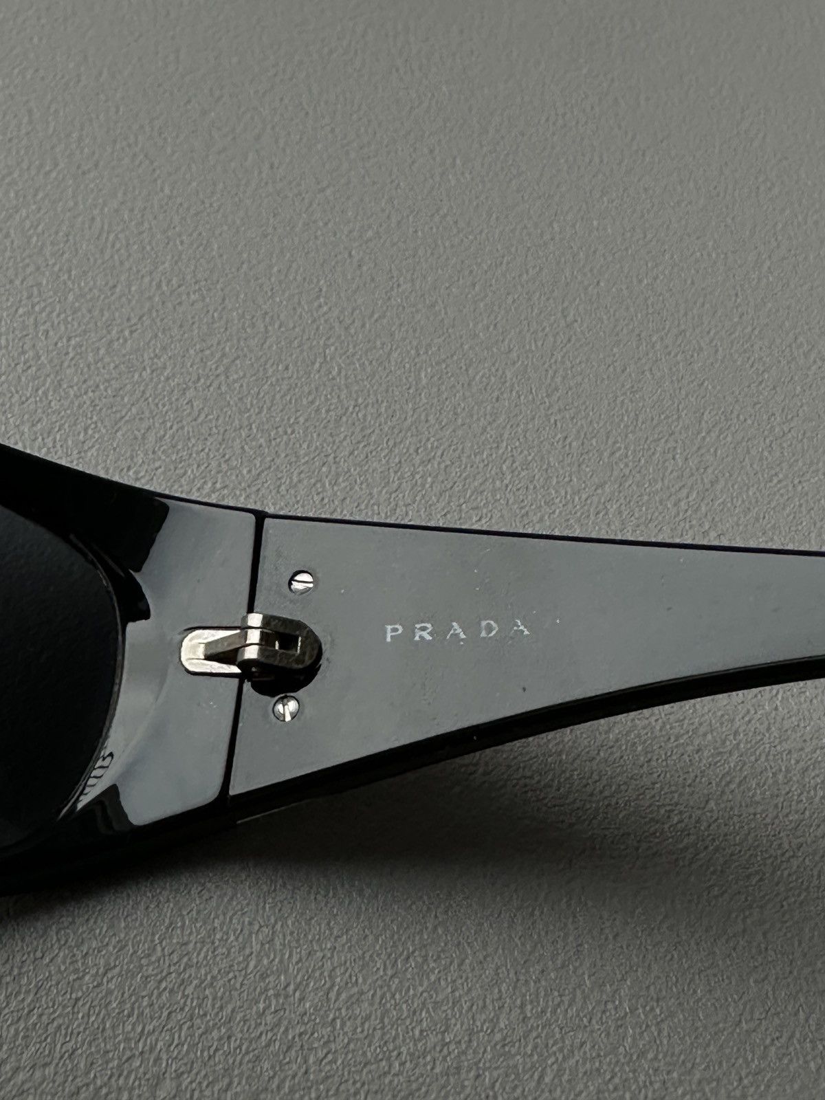 Prada Vintage Prada sunglasses silver flame Size ONE SIZE - 9 Thumbnail