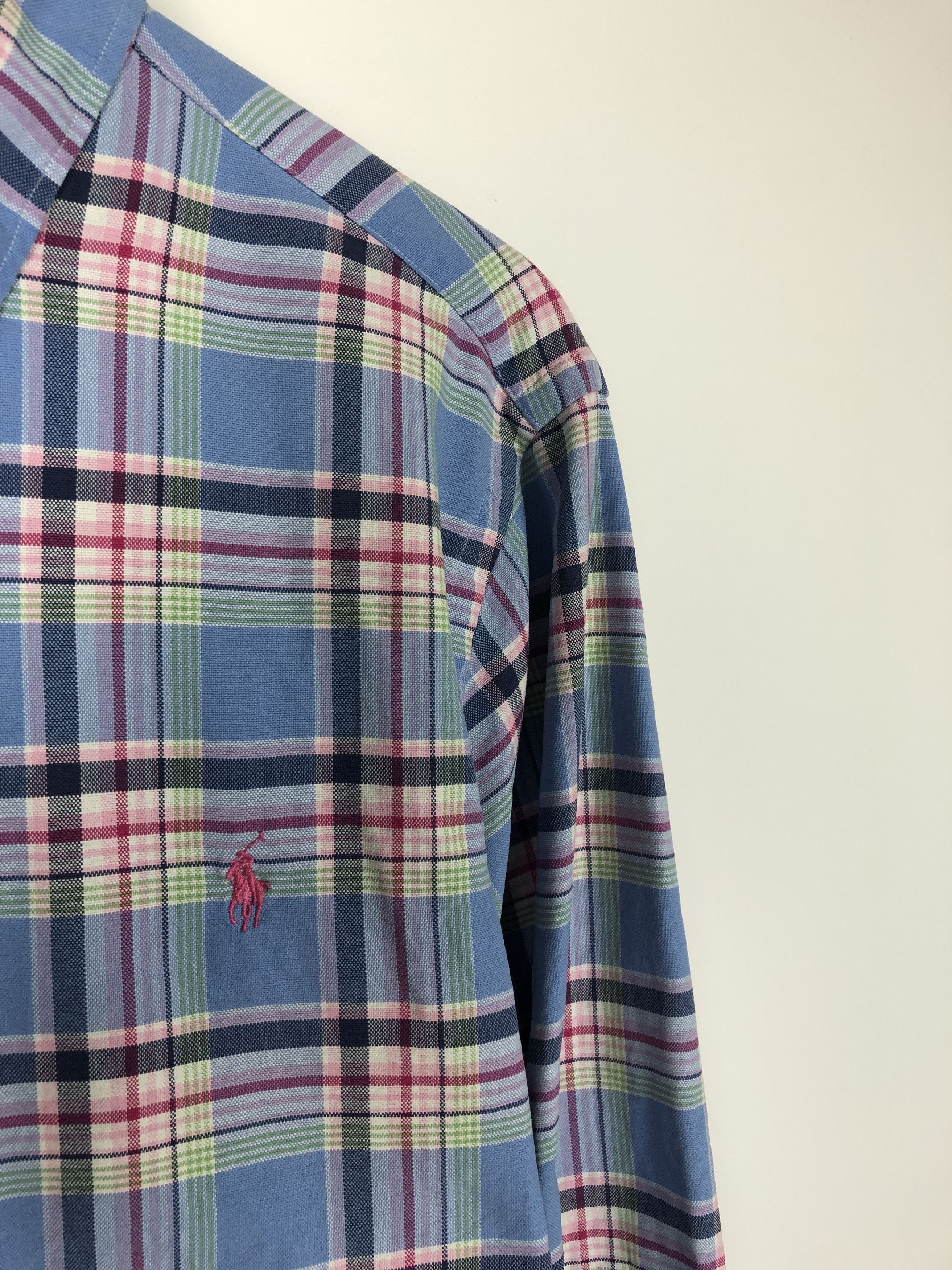 Polo Ralph Lauren Polo Ralph Lauren Vintage Check Shirt Slim Fit size M Size US M / EU 48-50 / 2 - 3 Thumbnail