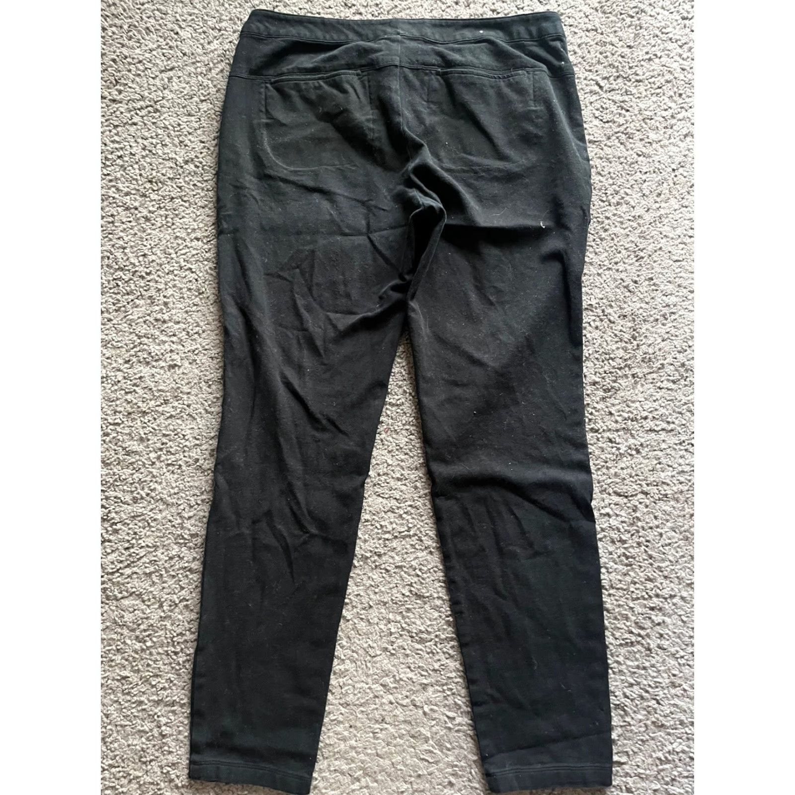 Gap GAP Ultra Skinny Crop Pants Women's Size 10 Black Stretch Chino Size 32" / US 10 / IT 46 - 3 Thumbnail