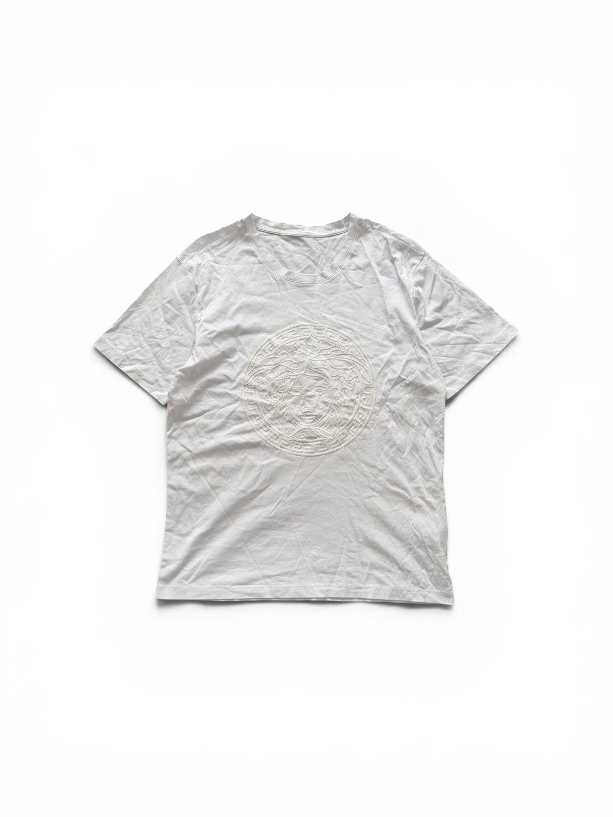Versace Versace Medusa Embroidery Logo T-Shirt Size US L / EU 52-54 / 3 - 1 Thumbnail