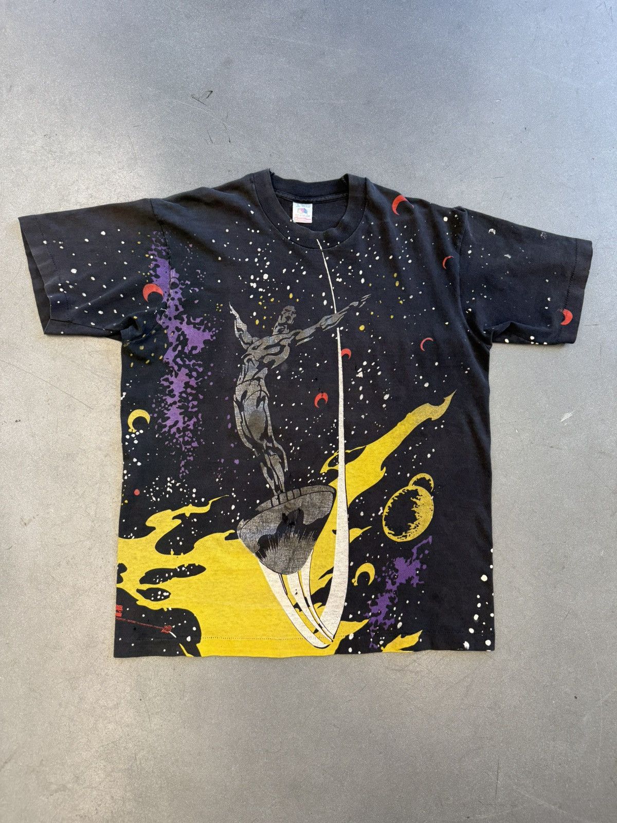 Marvel Comics 1994 Vintage Marvel Comics Images Silver Surfer Mega Tee Size US L / EU 52-54 / 3 - 1 Thumbnail
