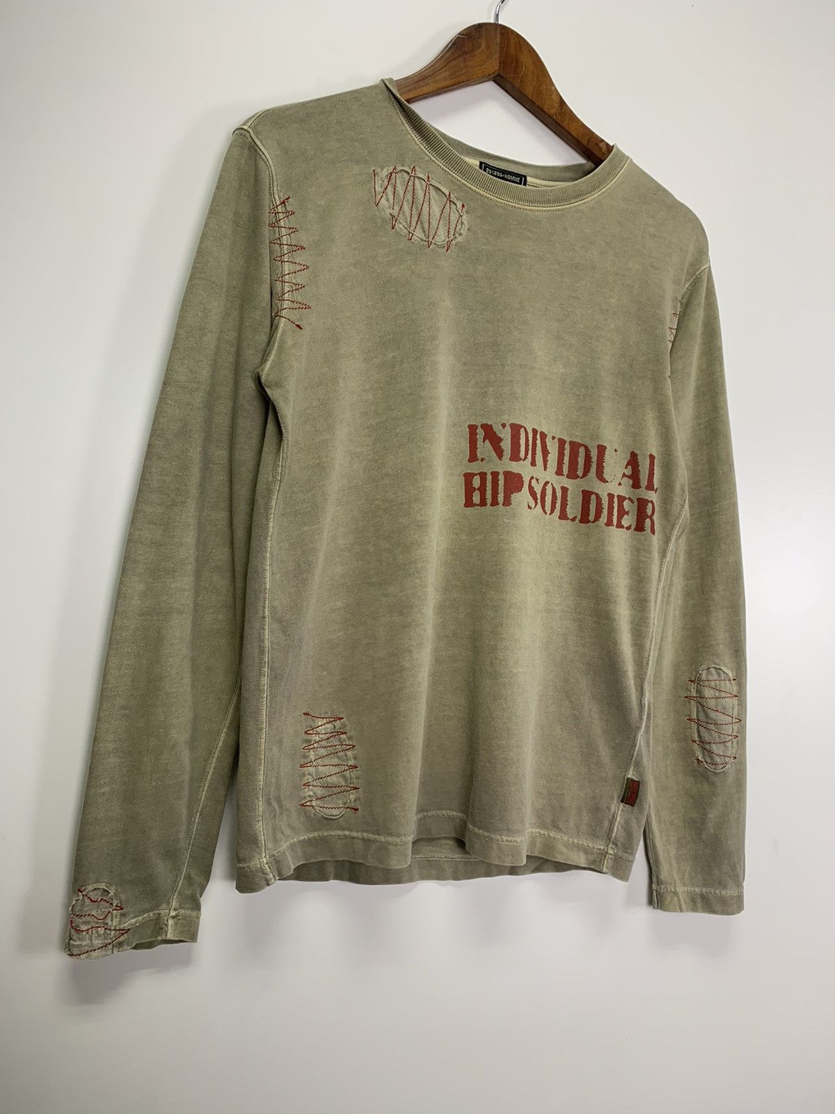 Japanese Brand × Vintage Vintage 291295 Homme Military Issue Sweatshirt Size US S / EU 44-46 / 1 - 5 Thumbnail