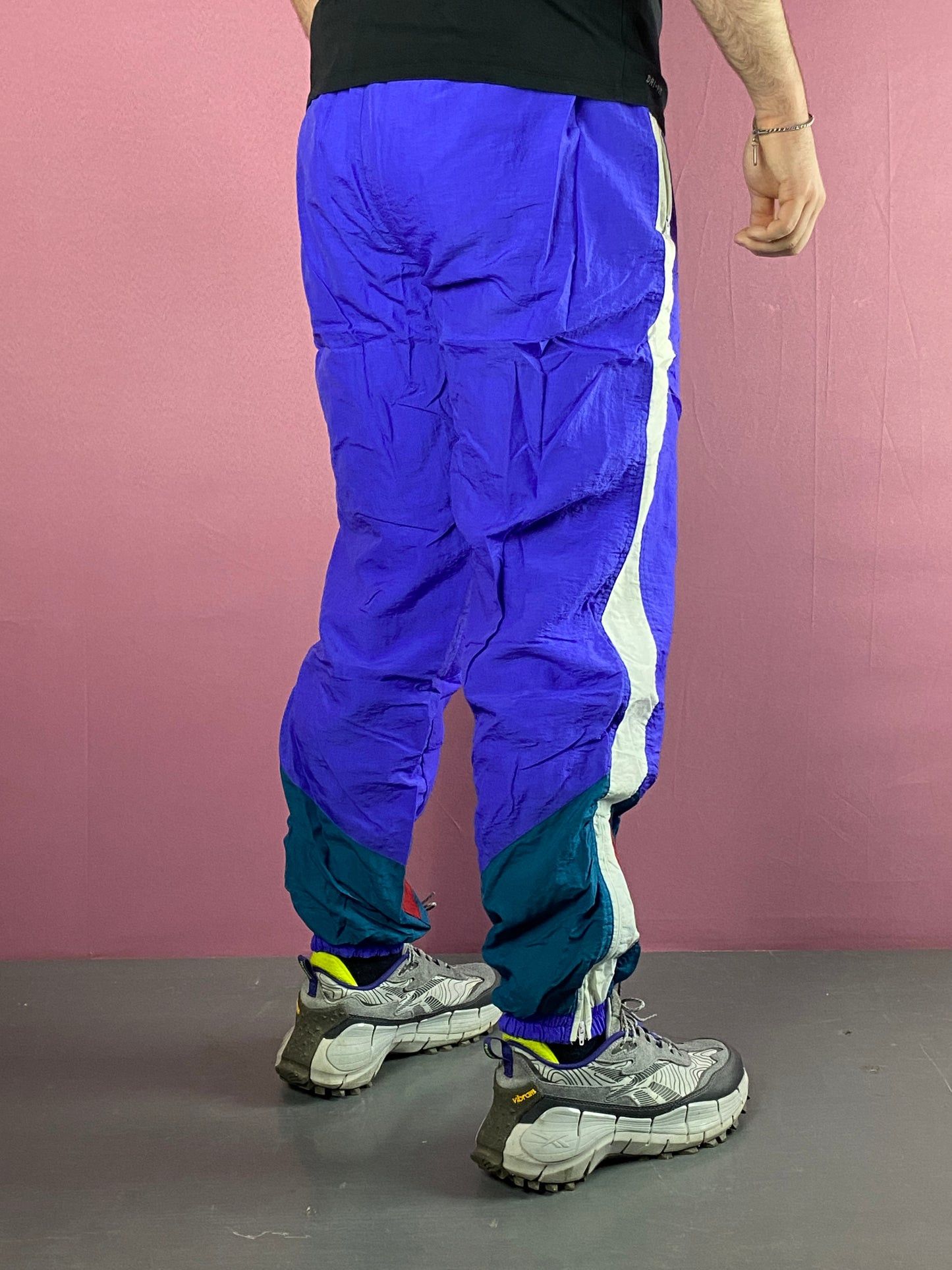 Vintage 90s Vintage Men's Size Tape Track Pants - XL Size US 38 / EU 54 - 3 Thumbnail
