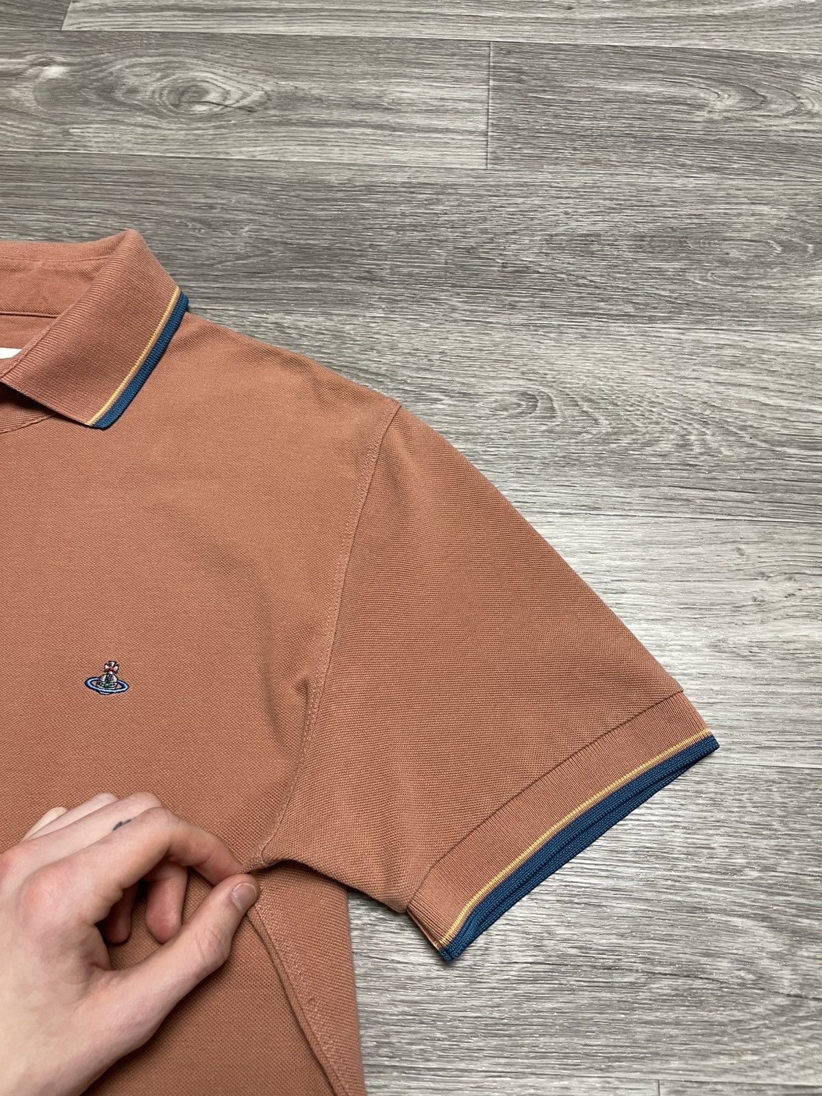 Vivienne Westwood Vivienne Westwood Orb Logo Polo Shirt Size US L / EU 52-54 / 3 - 9 Thumbnail