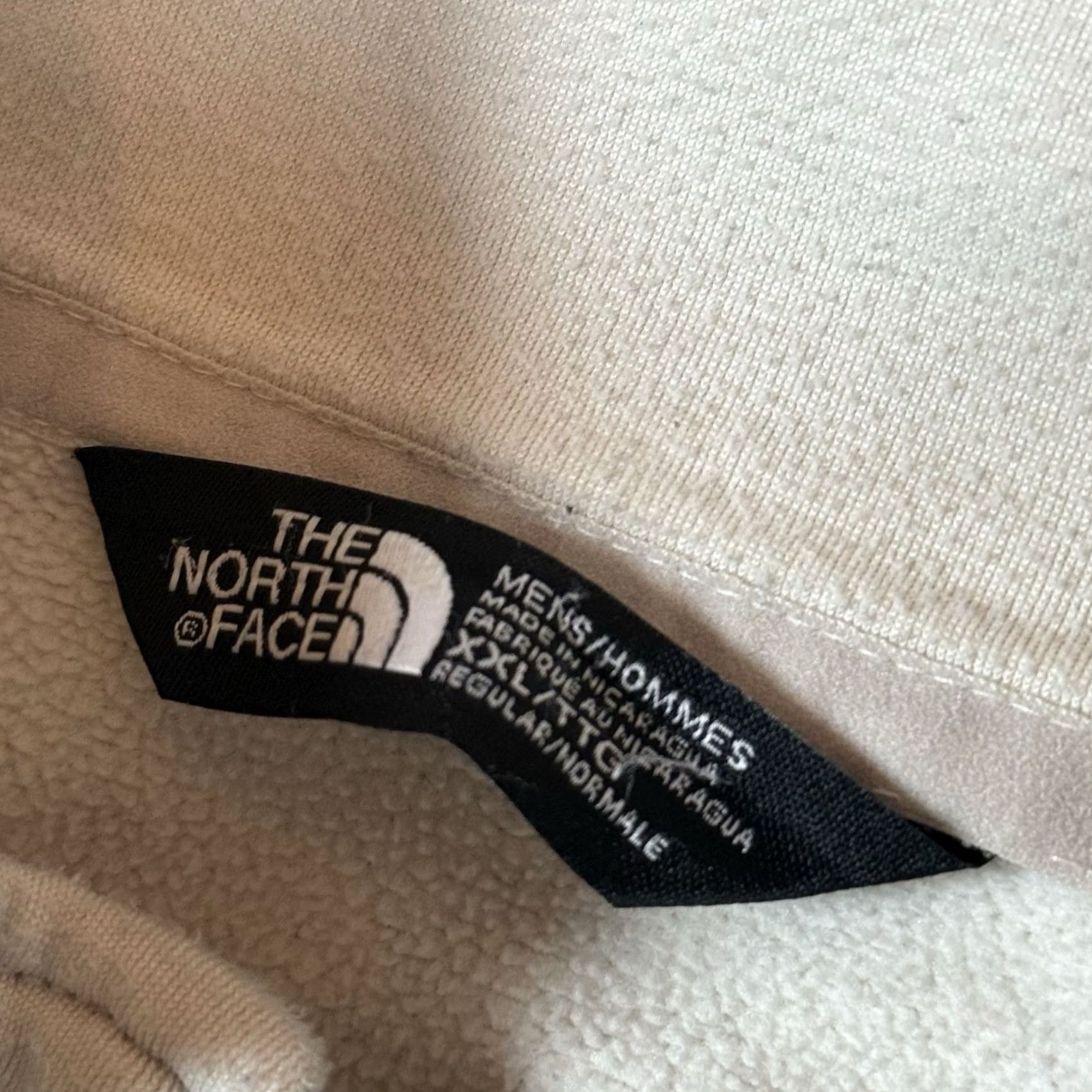 The North Face The North Face Jacket Full Zip Men XXL Lined Fleece Polyester White Grey Multicolor 2XL Regular Mens Size US XXL / EU 58 / 5 - 4 Thumbnail