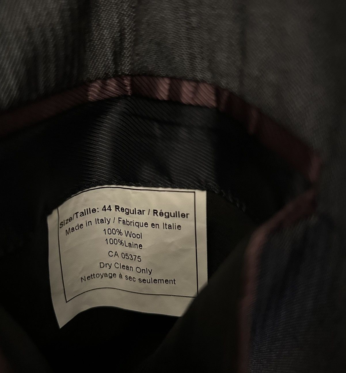 Pronto Uomo Pronto Uomo Couture Tollegno 1900 Wool Blazer Sport Jacket Size 44R - 12 Thumbnail