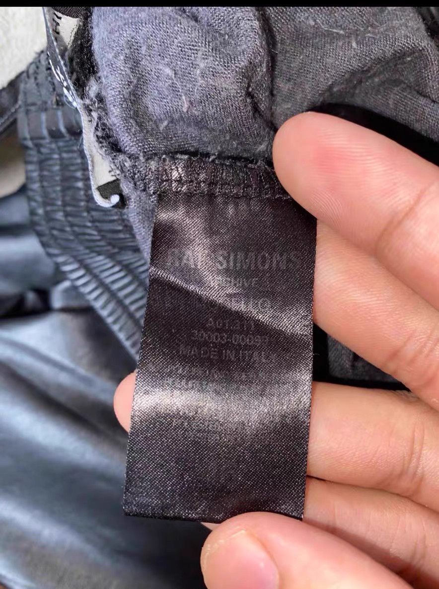 Raf Simons Raf Simons Archive Redux Lambskin Leather Pants Size US 30 / EU 46 - 4 Thumbnail