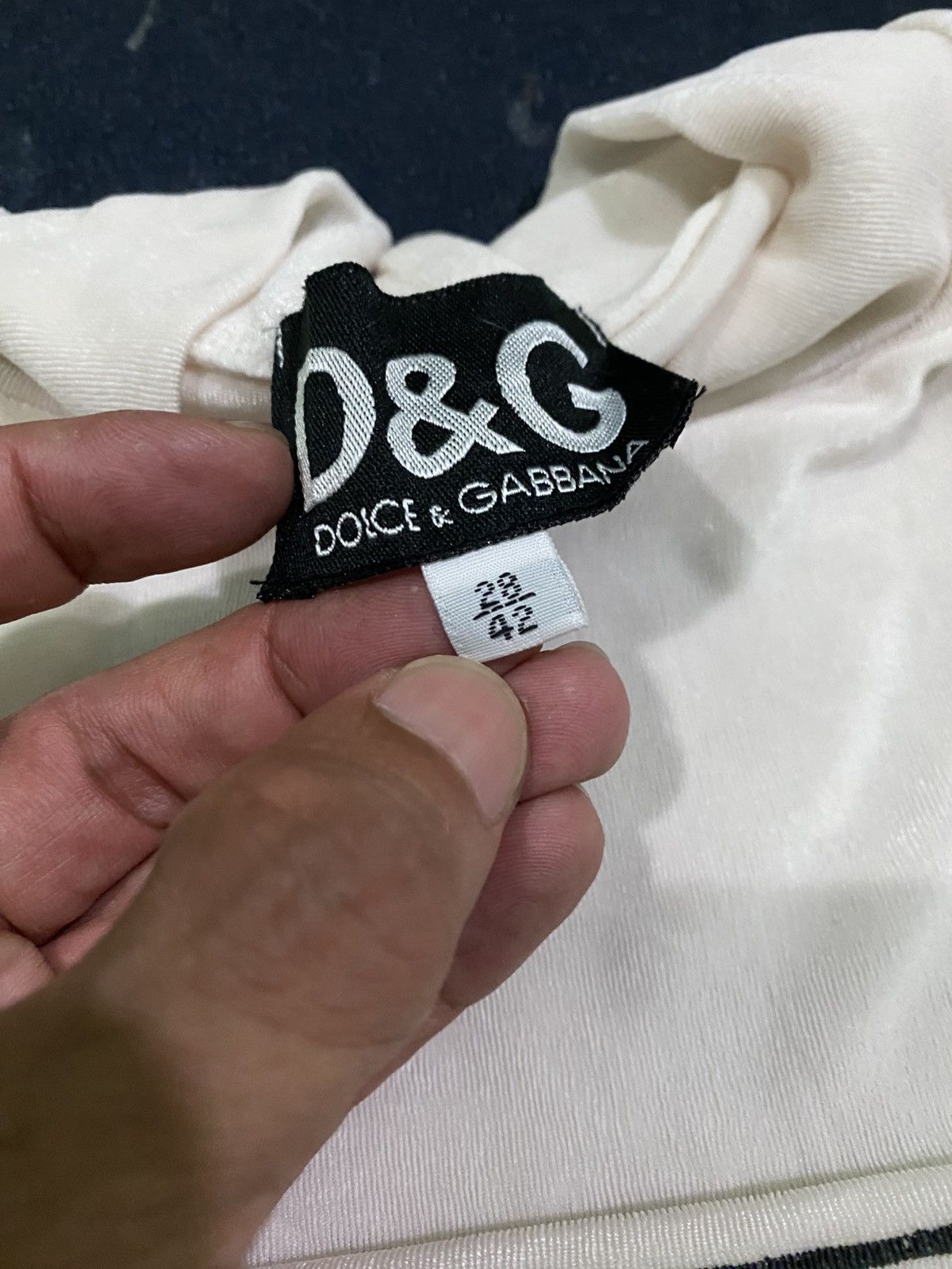 Dolce & Gabbana Vintage D&G Dolce Gabbana Acetate Spandex Tank Top Size M / US 6-8 / IT 42-44 - 4 Thumbnail