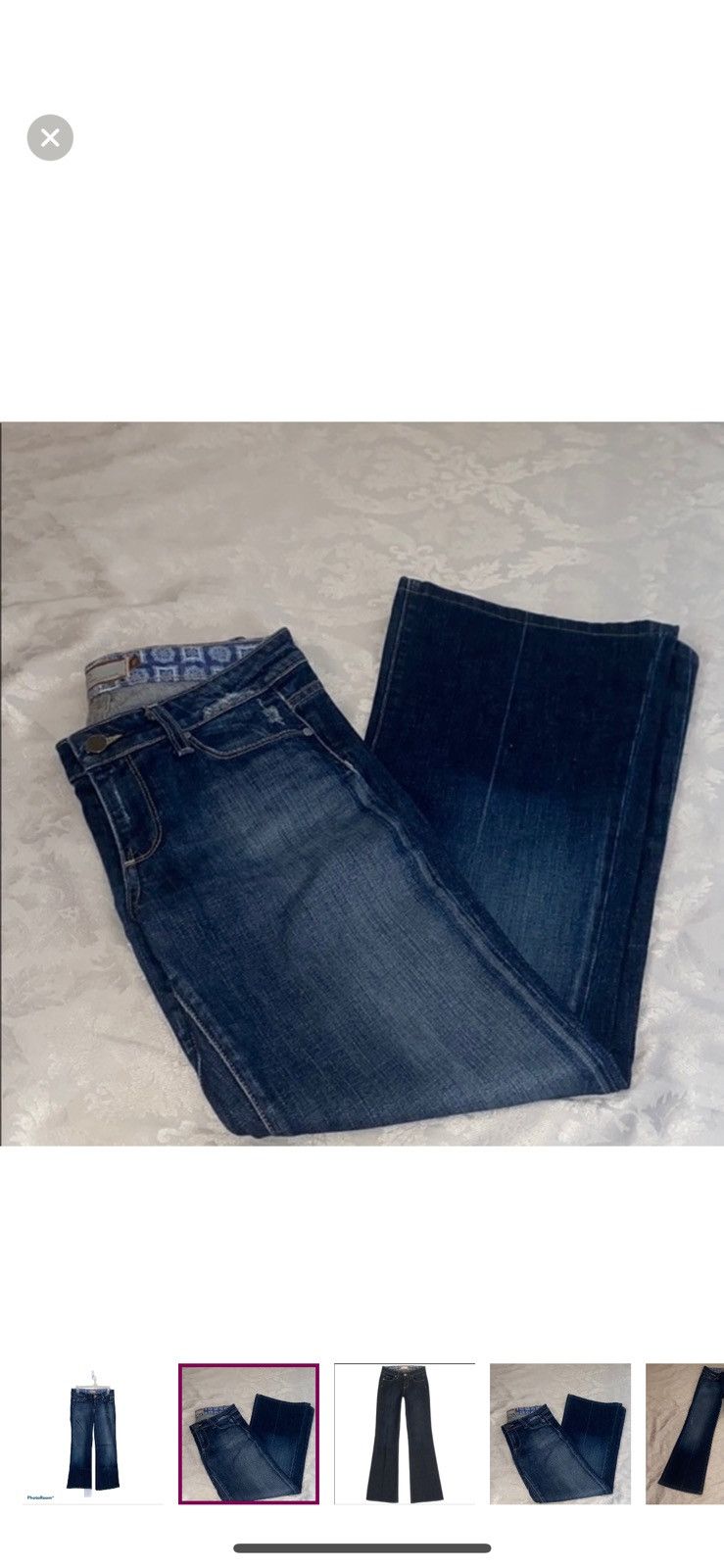 Paige Paige Robertson flare jeans size 4 Size 27" / US 4 / IT 40 - 2 Thumbnail