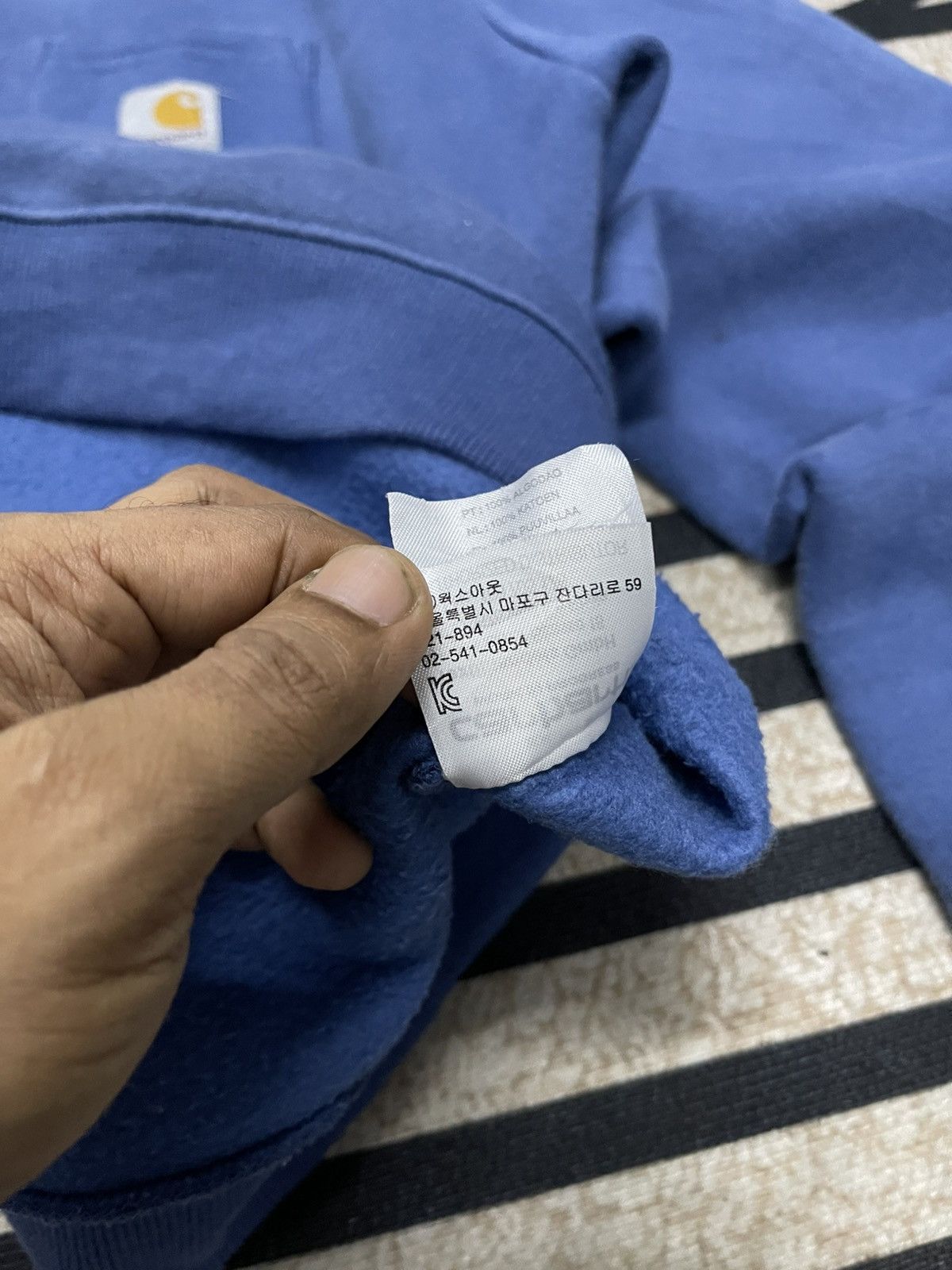 Carhartt Wip 2000s CARHARTT WIP SINGLE POCKET CREWNECK Size US M / EU 48-50 / 2 - 9 Thumbnail