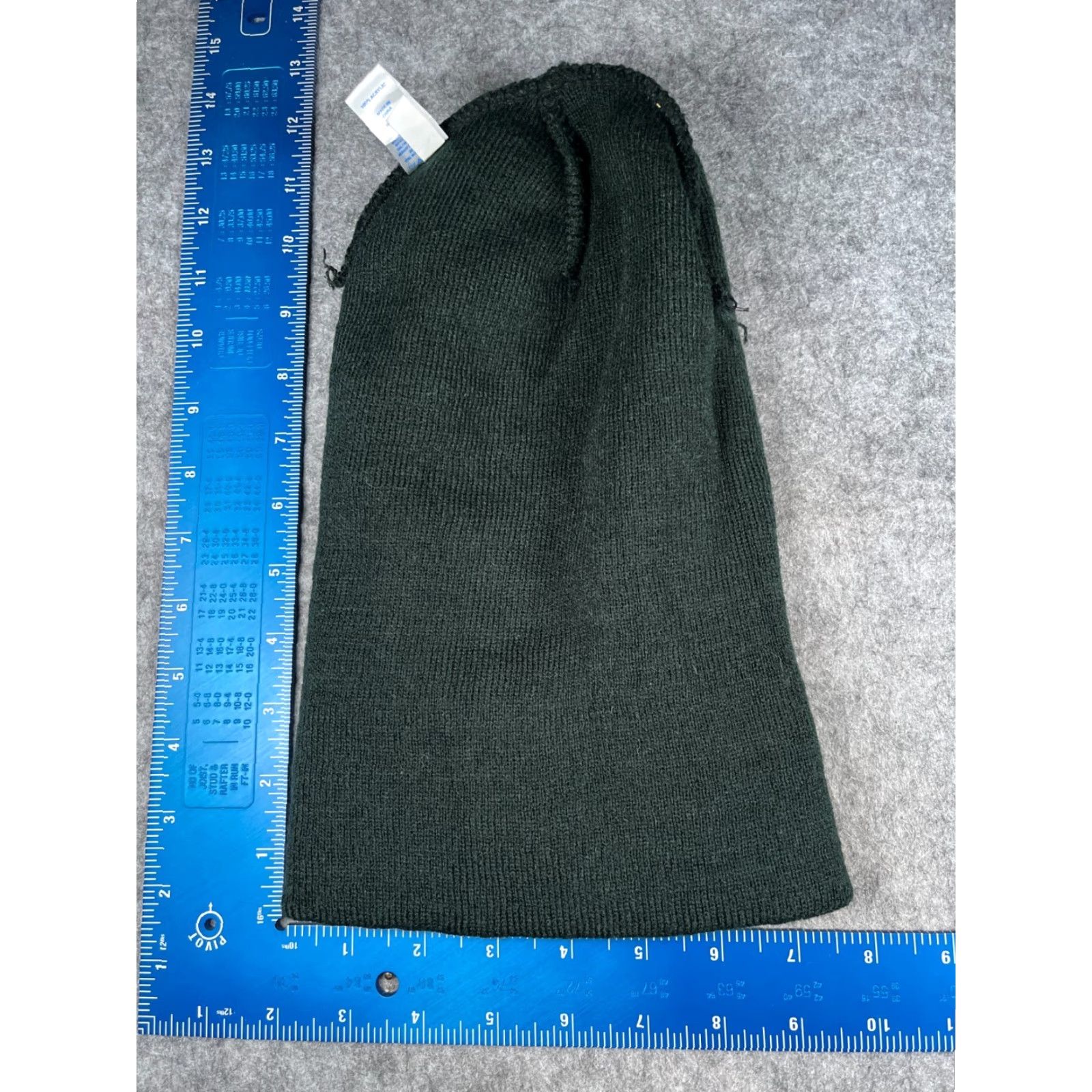 Port & Company RWK Construction Co Beanie Adult One Size Black Knit 100% Acrylic Ski Port & Company Beanie Hats Unisex Adults Size ONE SIZE - 6 Thumbnail