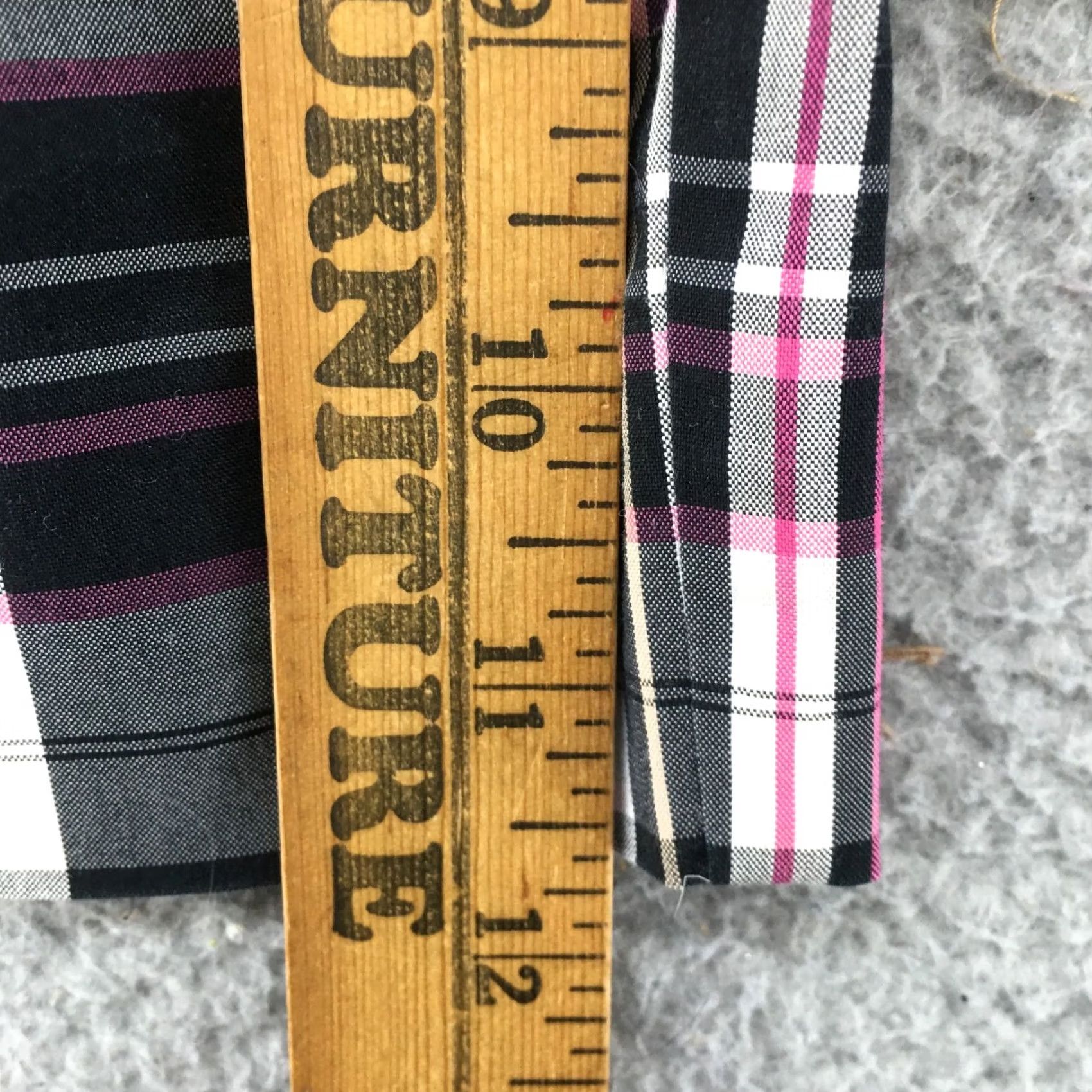Anne Klein Anne Klein Sport Plaid Shorts Womens 6 Multicolor Cotton Blend Zip Fly Size 28" / US 6 / IT 42 - 7 Thumbnail