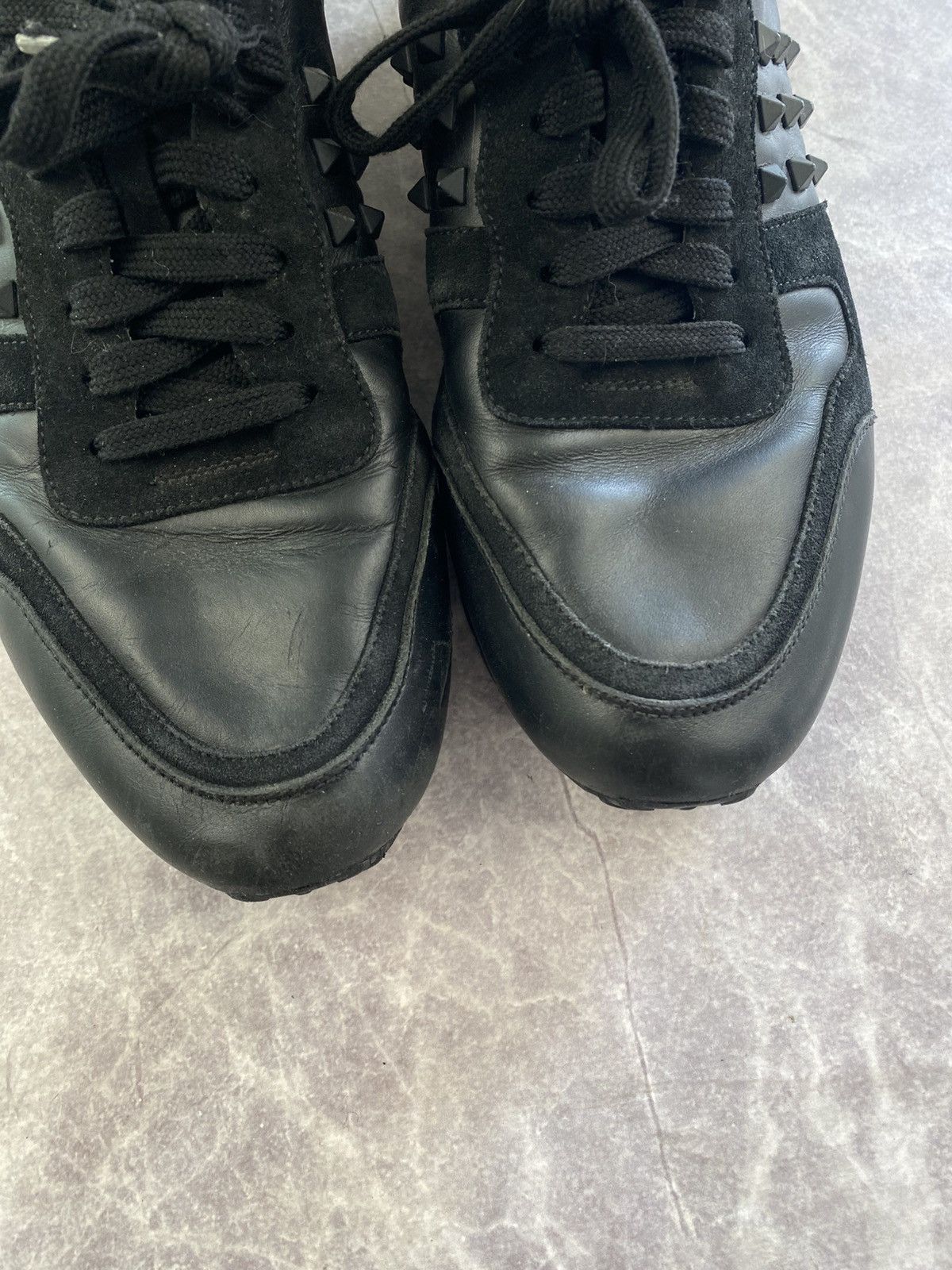 Valentino Valentino Rockrunner Black Sneakers Size: 43 Size US 10 / EU 43 - 3 Thumbnail