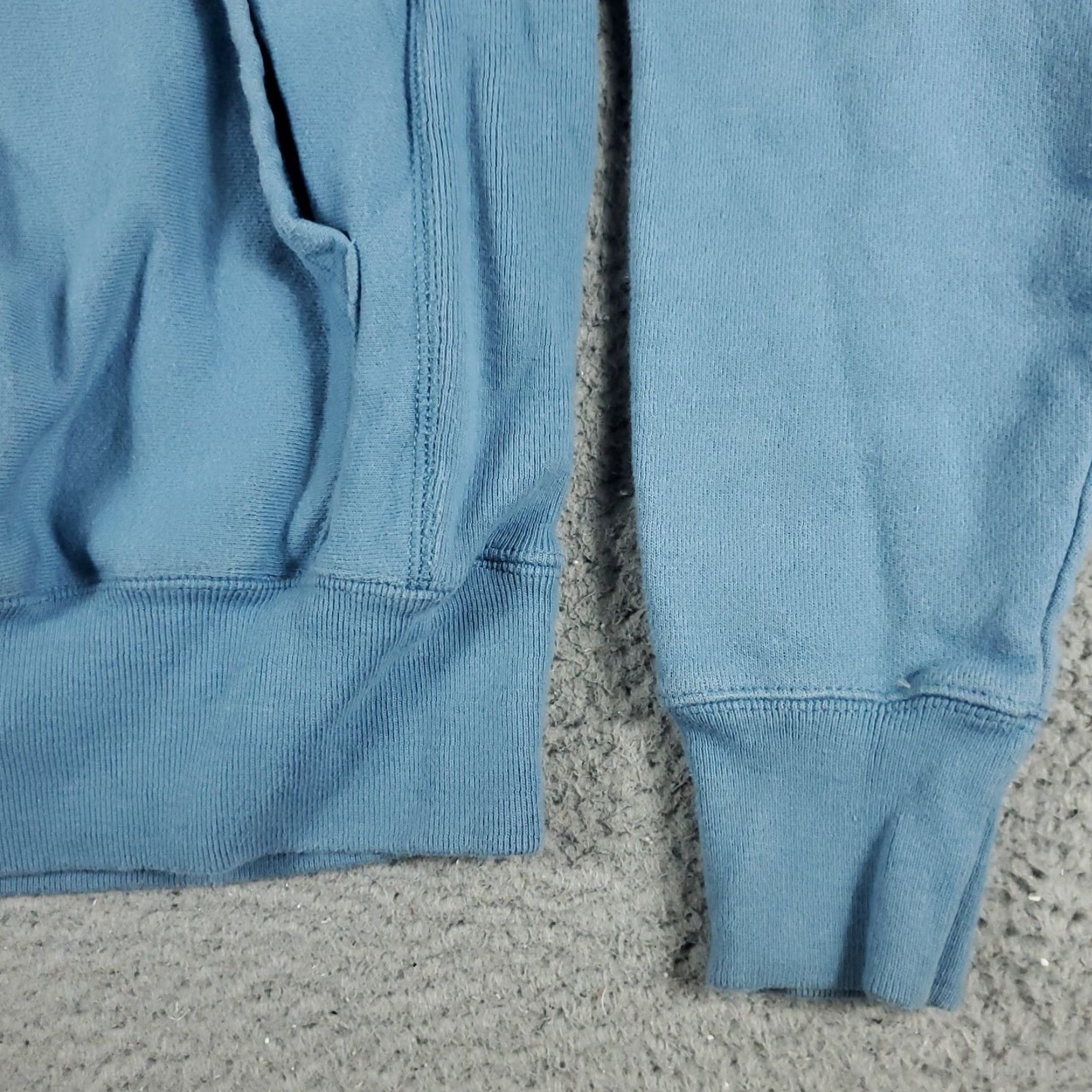 Champion Champion Hoodie Mens Small Blue Pullover Sweatshirt - Long Sleeve, Mock Neck, Sports Size US S / EU 44-46 / 1 - 4 Thumbnail