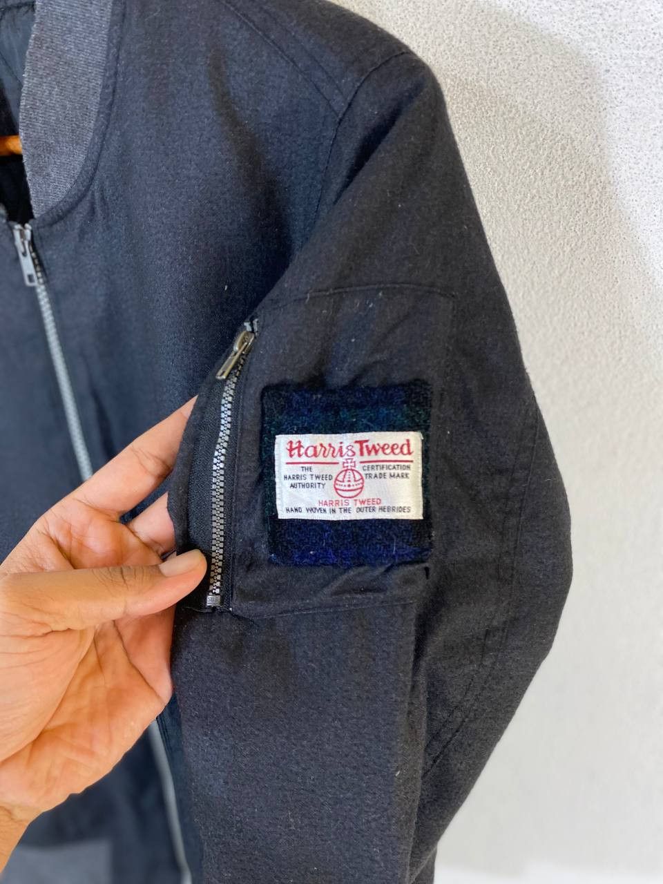 Harris Tweed harris tweed bomber jacket nice design Size US M / EU 48-50 / 2 - 4 Thumbnail