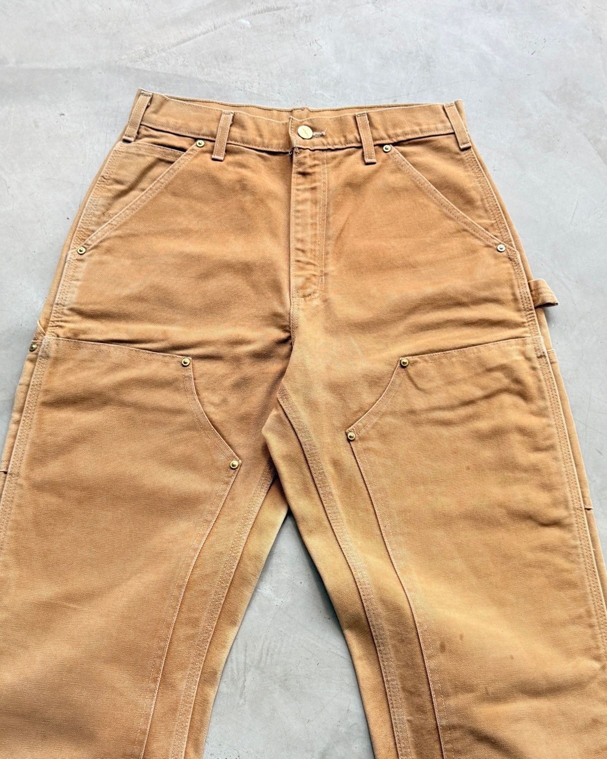 Carhartt VTG Carhartt Doubleknee B01 BRN ⭐️ Size US 29 - 5 Thumbnail