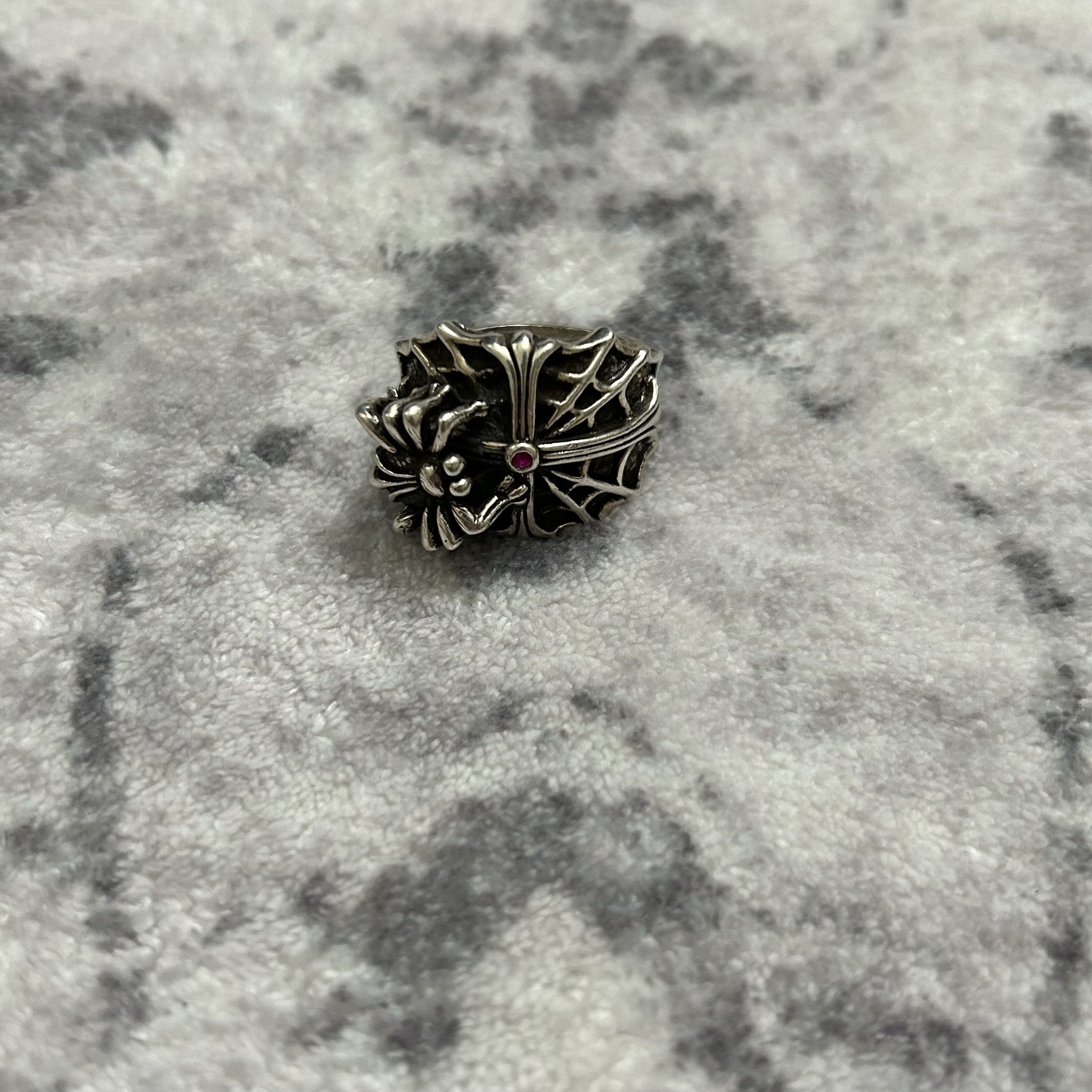A&G Rock A&G Rock N’ Roll Couture Ruby Spider Ring Size 9 Size ONE SIZE - 1 Thumbnail