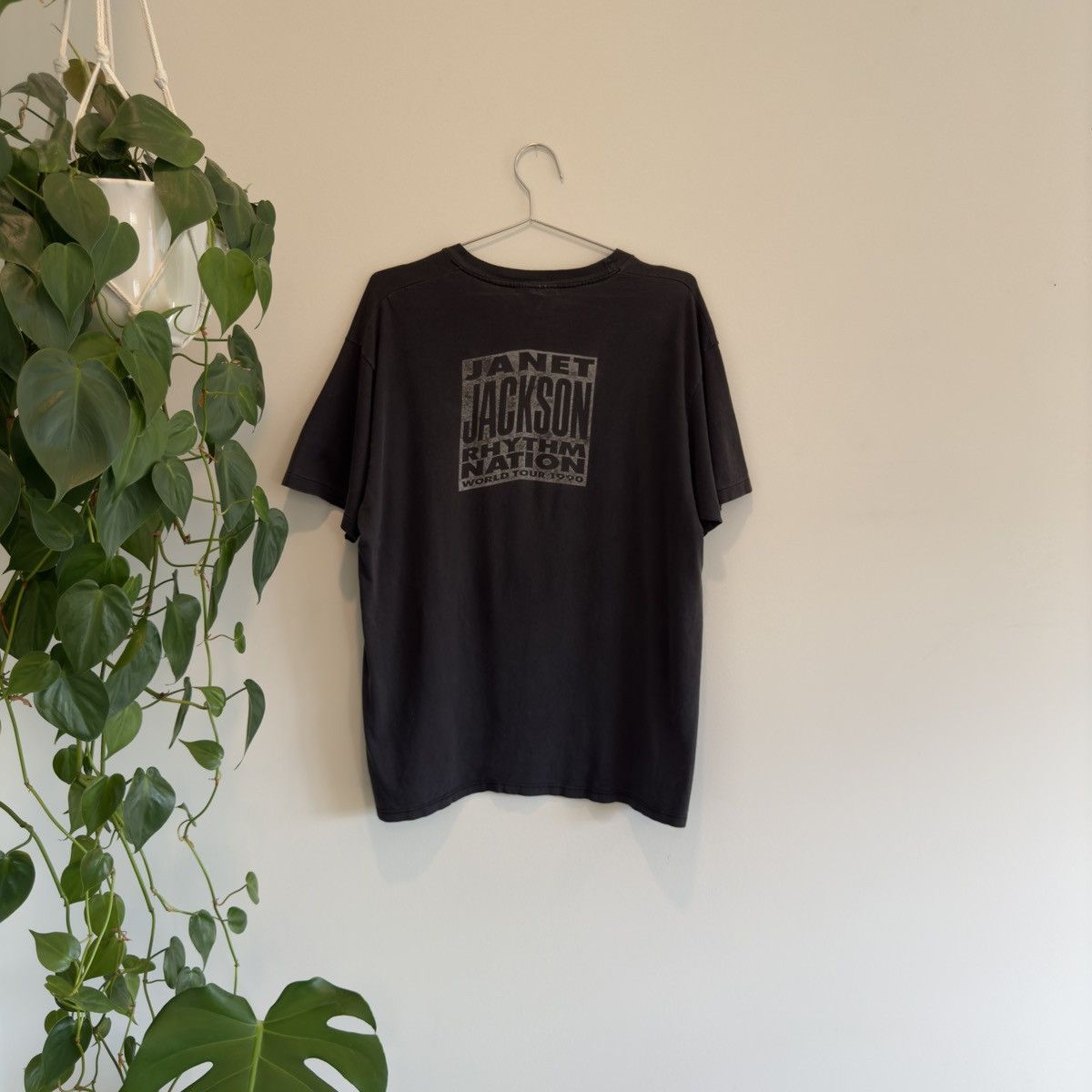 Band Tees × Vintage 1990 Janet Jackson Rhythm Nation World Tour T-shirt Size US XL / EU 56 / 4 - 5 Thumbnail