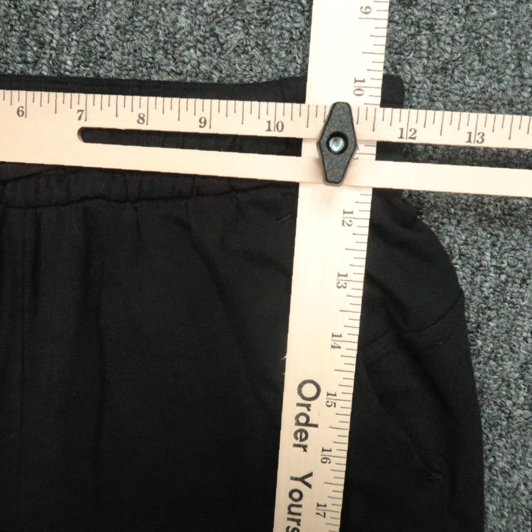 Lululemon LULULEMON Women's Jogger Pants Size 2 Black Athletic Mid Rise Tapered Activewear Size XS / US 0-2 / IT 36-38 - 6 Thumbnail