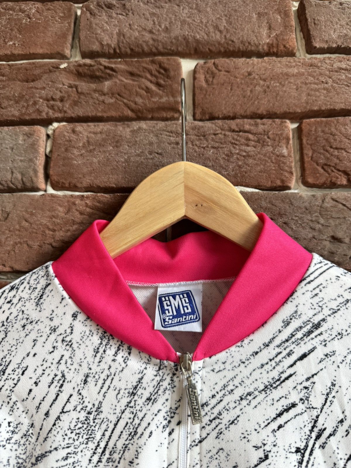 Vintage Vintage 90s M SANTINI Cycling Jersey Colnago Made In Italy Size US M / EU 48-50 / 2 - 5 Thumbnail