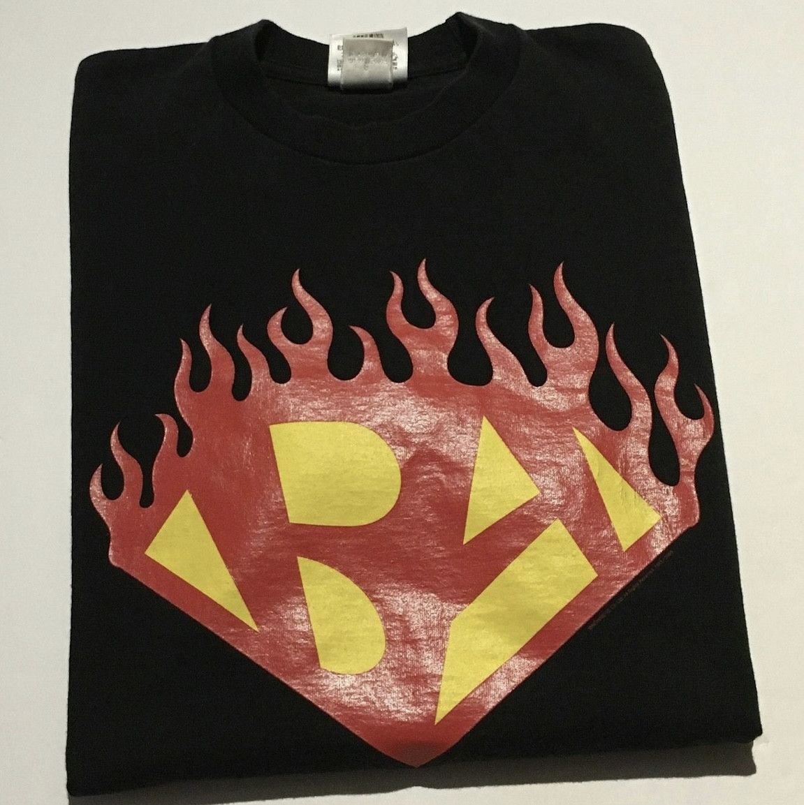 Bape Bape flame logo tee shirt Size US M / EU 48-50 / 2 - 1 Thumbnail