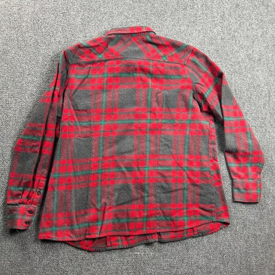 Other Natural Reflections Flannel Shirt Womens 2X Plaid Red Size ONE SIZE - 6 Thumbnail