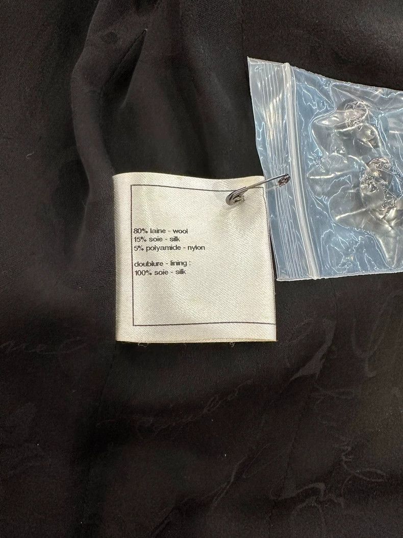 Chanel Chanel Black and Blue Wool Jacket -2505 Size US S / EU 44-46 / 1 - 7 Thumbnail