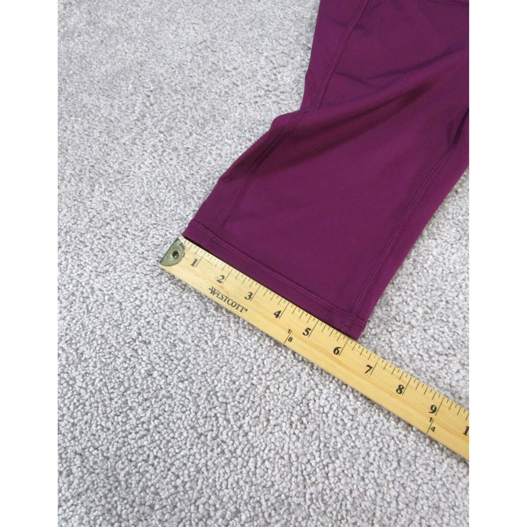 Athleta Athleta Womens XS Velocity 10" Extra Large XL Purple Compression Running Shorts Size 26" / US 2 / IT 38 - 4 Thumbnail