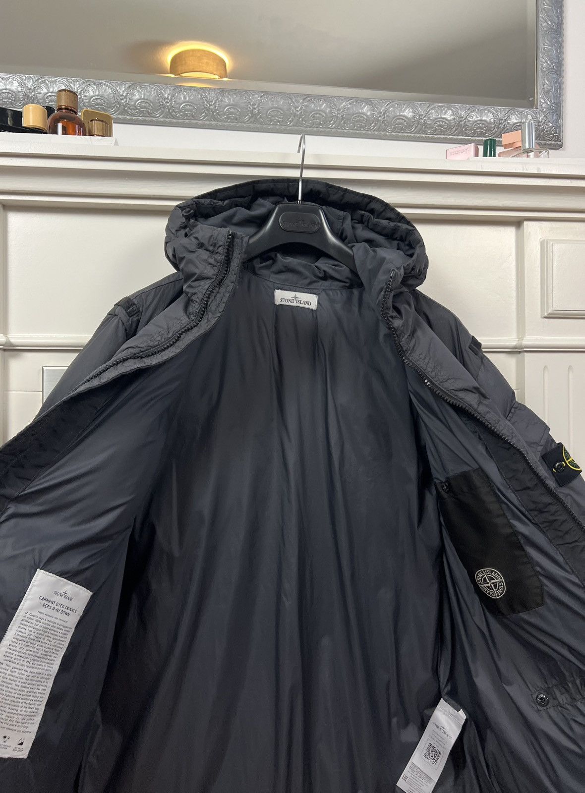 Stone Island Stone Island | Garment Dyed R-NY Down | Grey | Size XXL Size US XXL / EU 58 / 5 - 8 Thumbnail