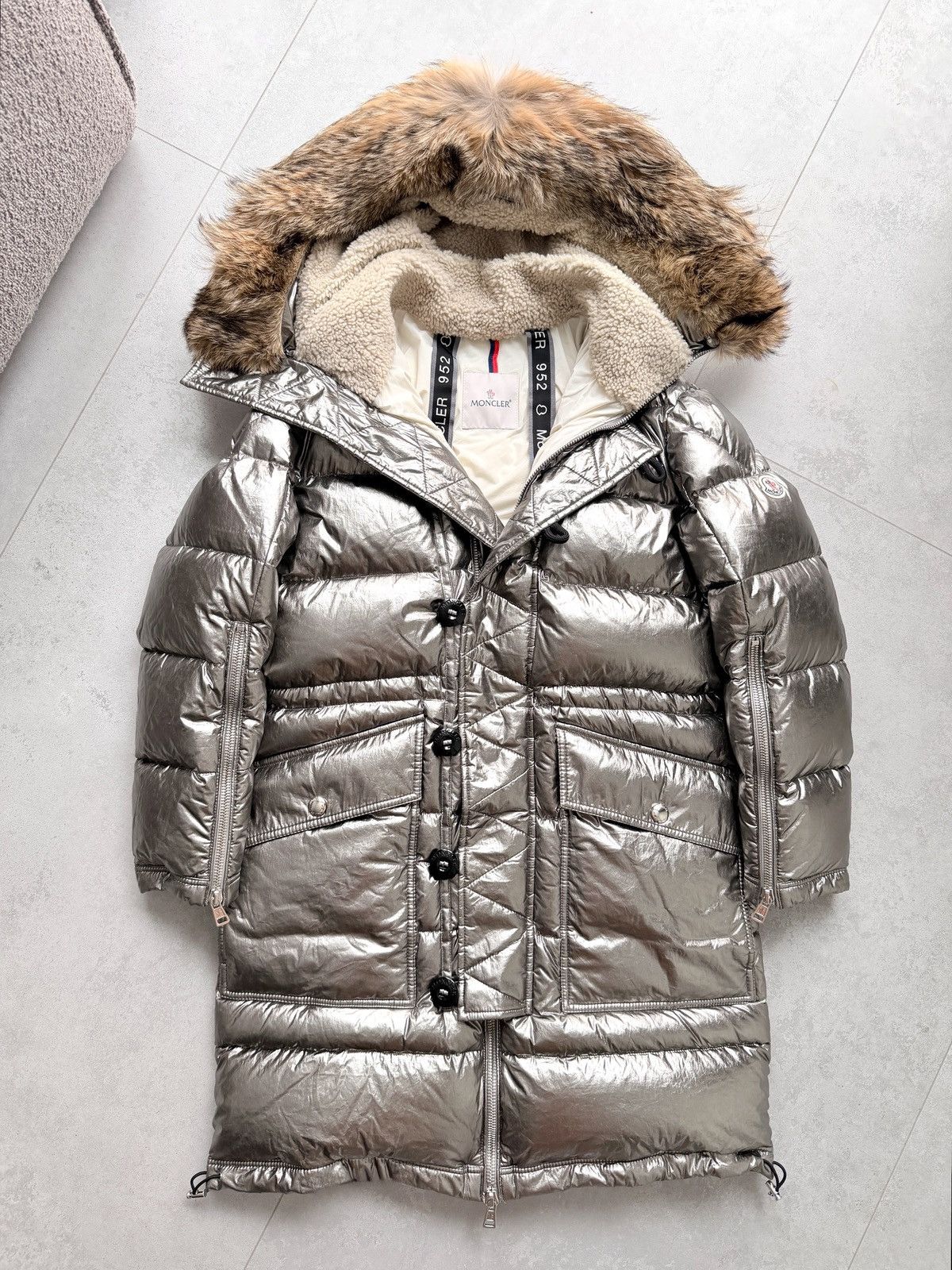 Moncler MONCLER Inuit Down Jacket Coat size 0 fits S Size US S / EU 44-46 / 1 - 1 Thumbnail
