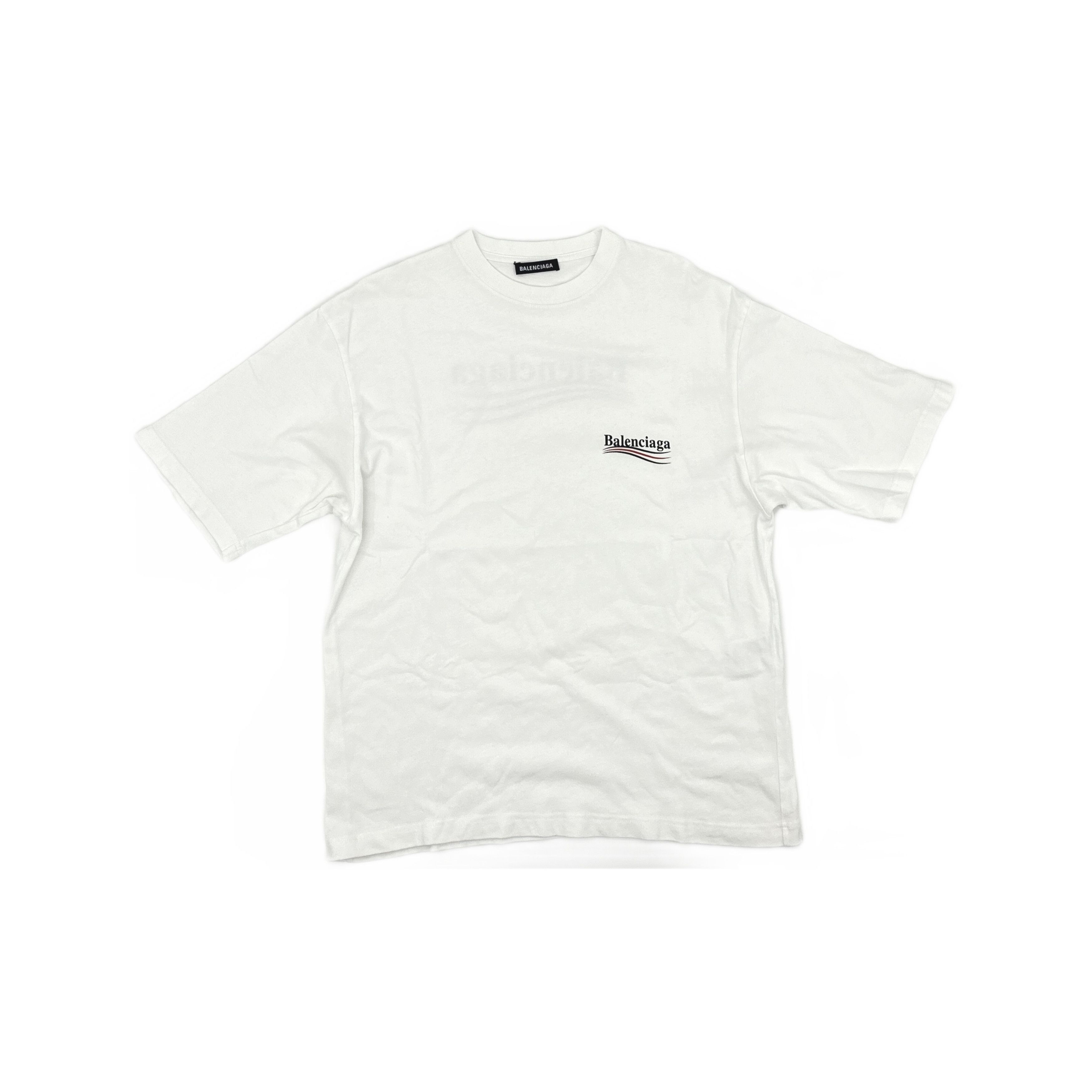 Balenciaga Balenciaga Political Campaign Logo T-Shirt Size XS Size US XS / EU 42 / 0 - 1 Thumbnail