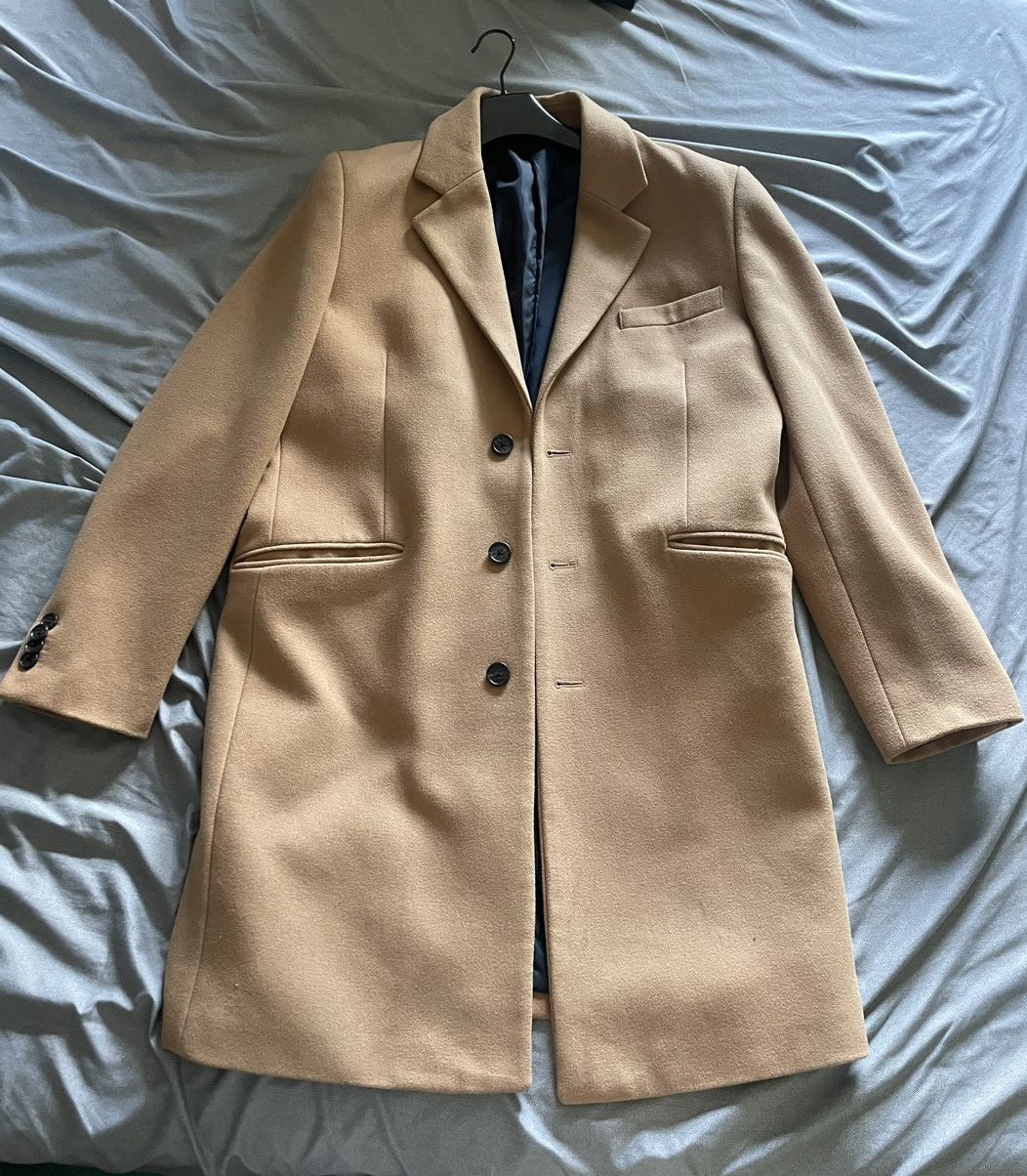 Asos ASOS Camel colored overcoat Size US M / EU 48-50 / 2 - 1 Thumbnail