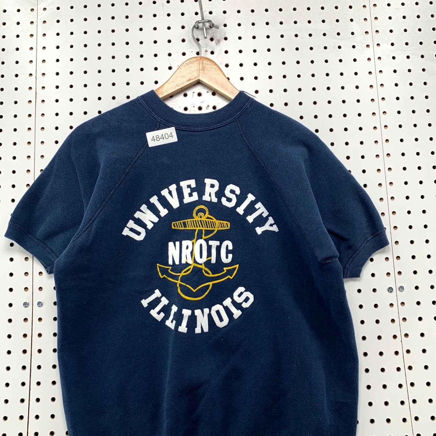 Vintage Vintage University Illinois Sweatshirt Mens M Navy 50s Flock Print Military Shirt Sneakers? Size US M / EU 48-50 / 2 - 4 Thumbnail