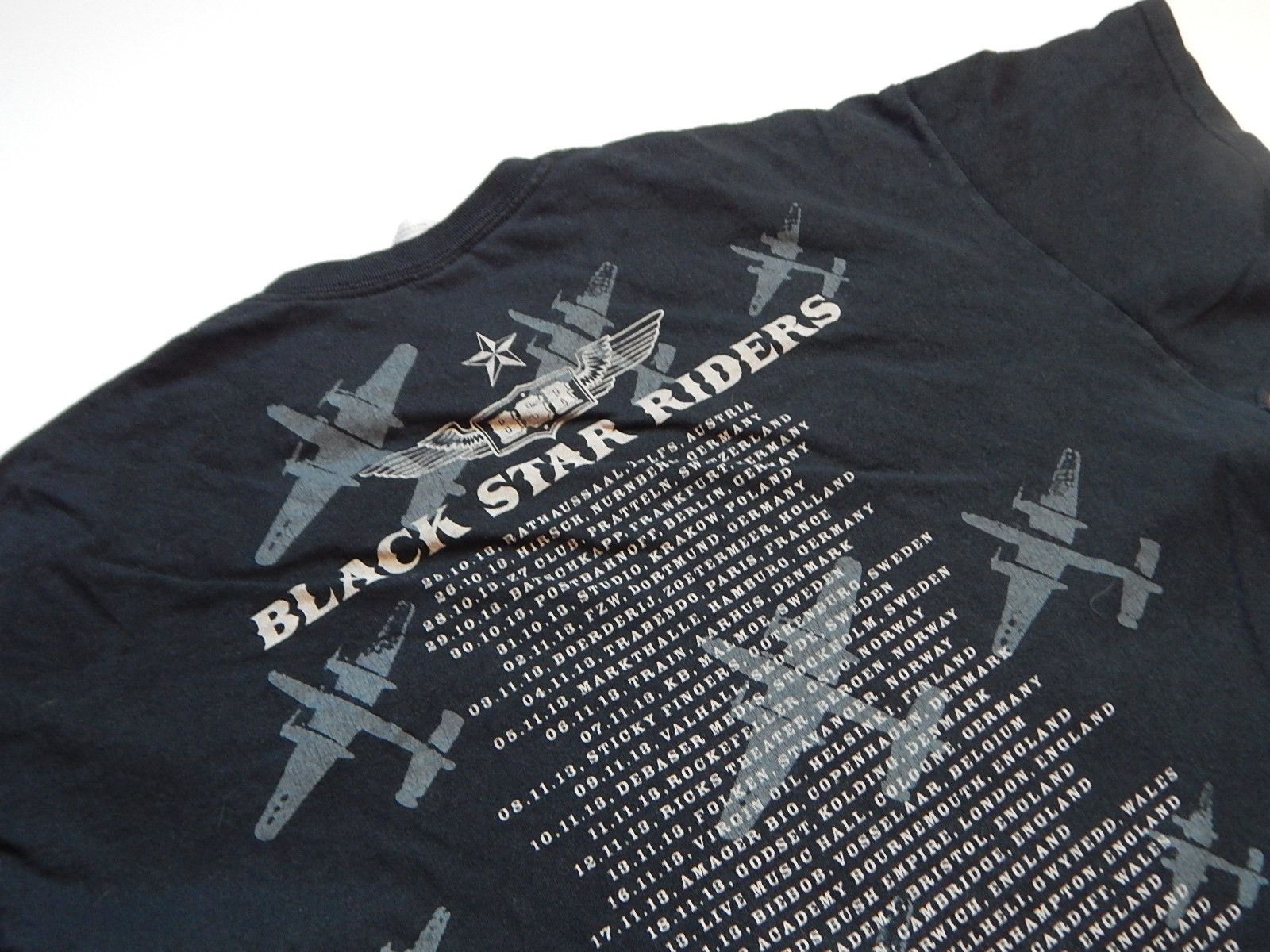Band Tees black star riders heavy metal rock band tour tee Size US XL / EU 56 / 4 - 6 Thumbnail