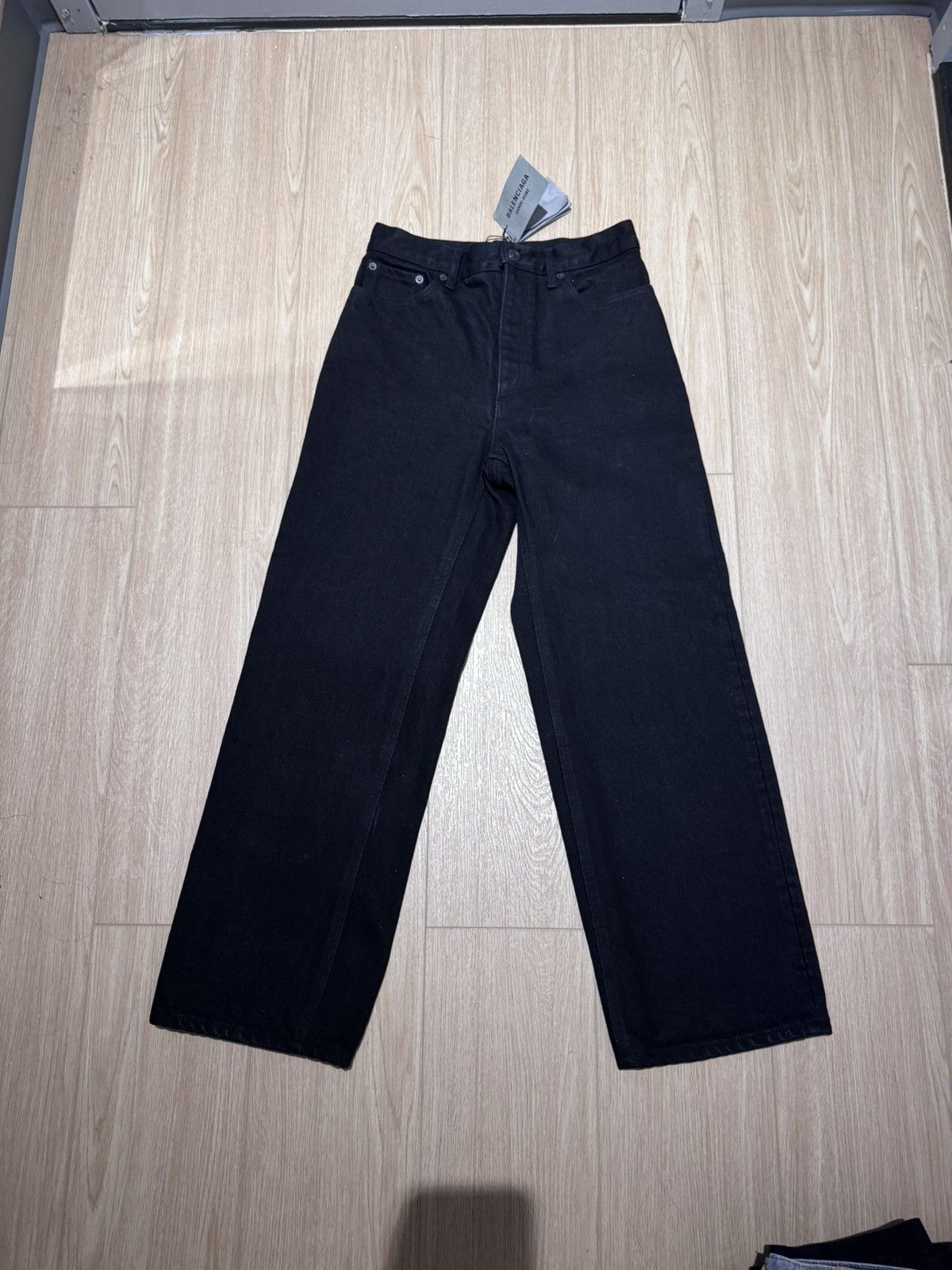 Balenciaga Balenciaga Japanese Selvedge Denim Garde Robe Size 25" / US 0 / IT 36 - 1 Thumbnail