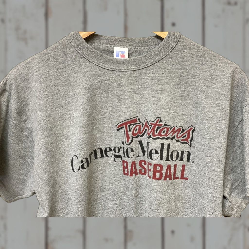 Vintage VINTAGE Carnegie Mellon Tartans T-Shirt Gray Short Sleeve M Men Size US M / EU 48-50 / 2 - 1 Thumbnail
