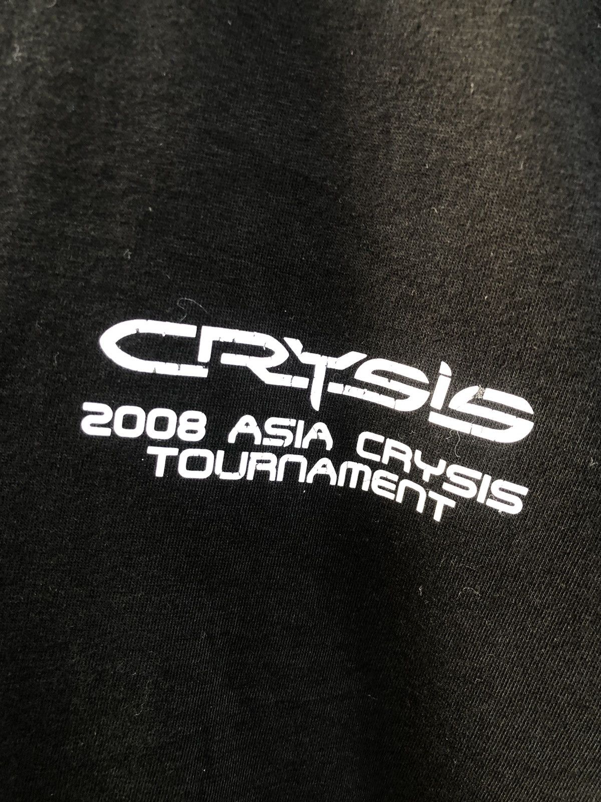 Playstation × The Game × Vintage 2008 Vintage Crysis EA Asia Tournement Tee Xbox Playstation Size US L / EU 52-54 / 3 - 4 Thumbnail