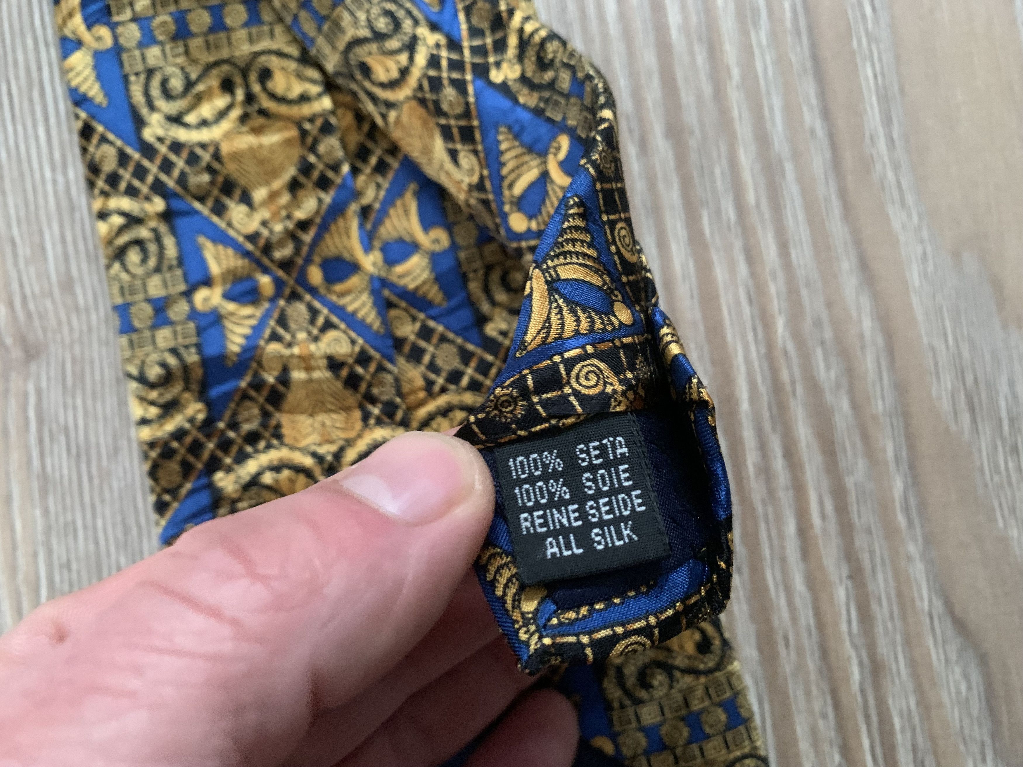 Other Gino De Milano Patterned Silk Tie Size ONE SIZE - 6 Thumbnail